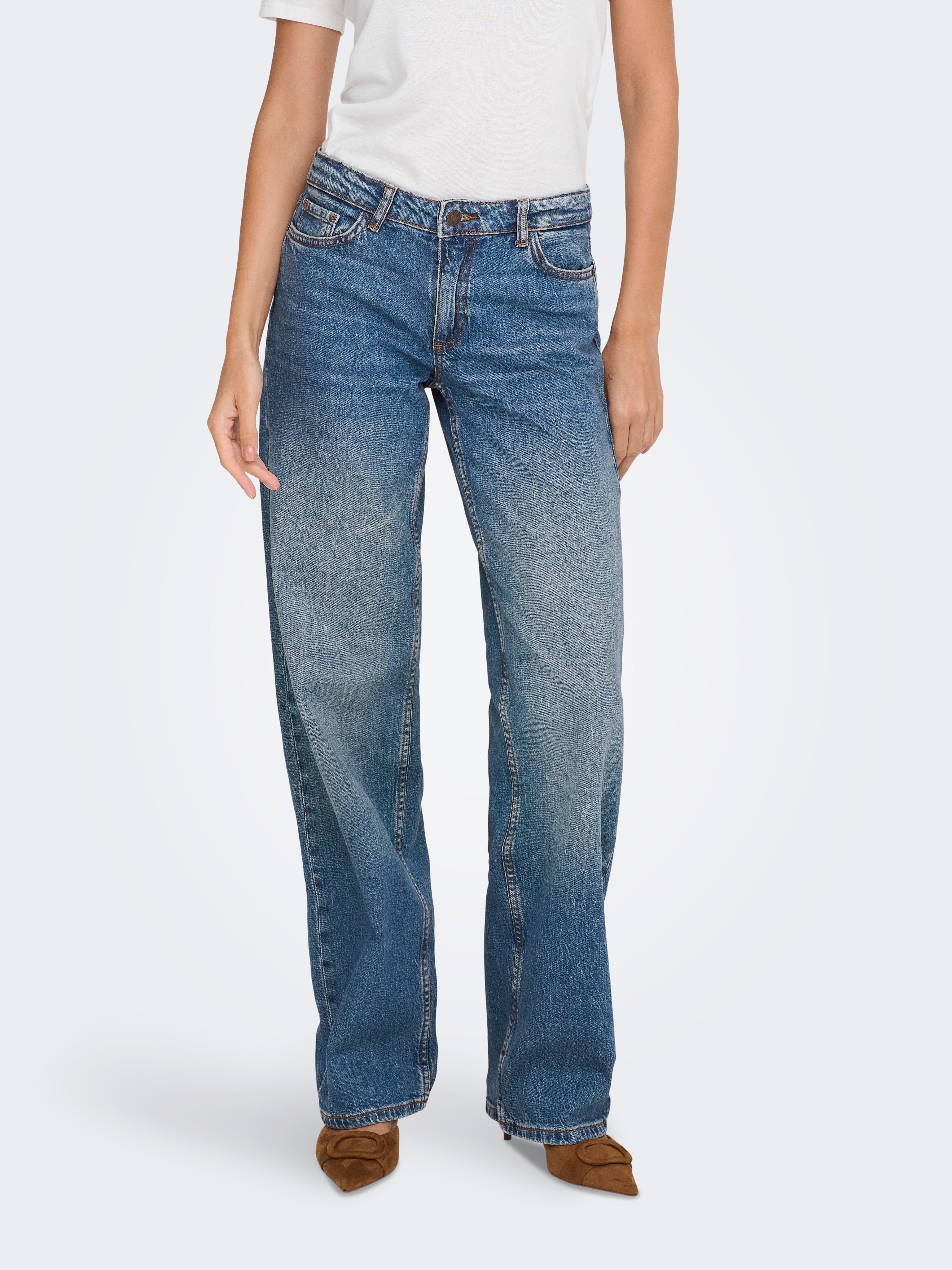 Jdykatie Niedrige Taille Gerade Geschnitten Jeans