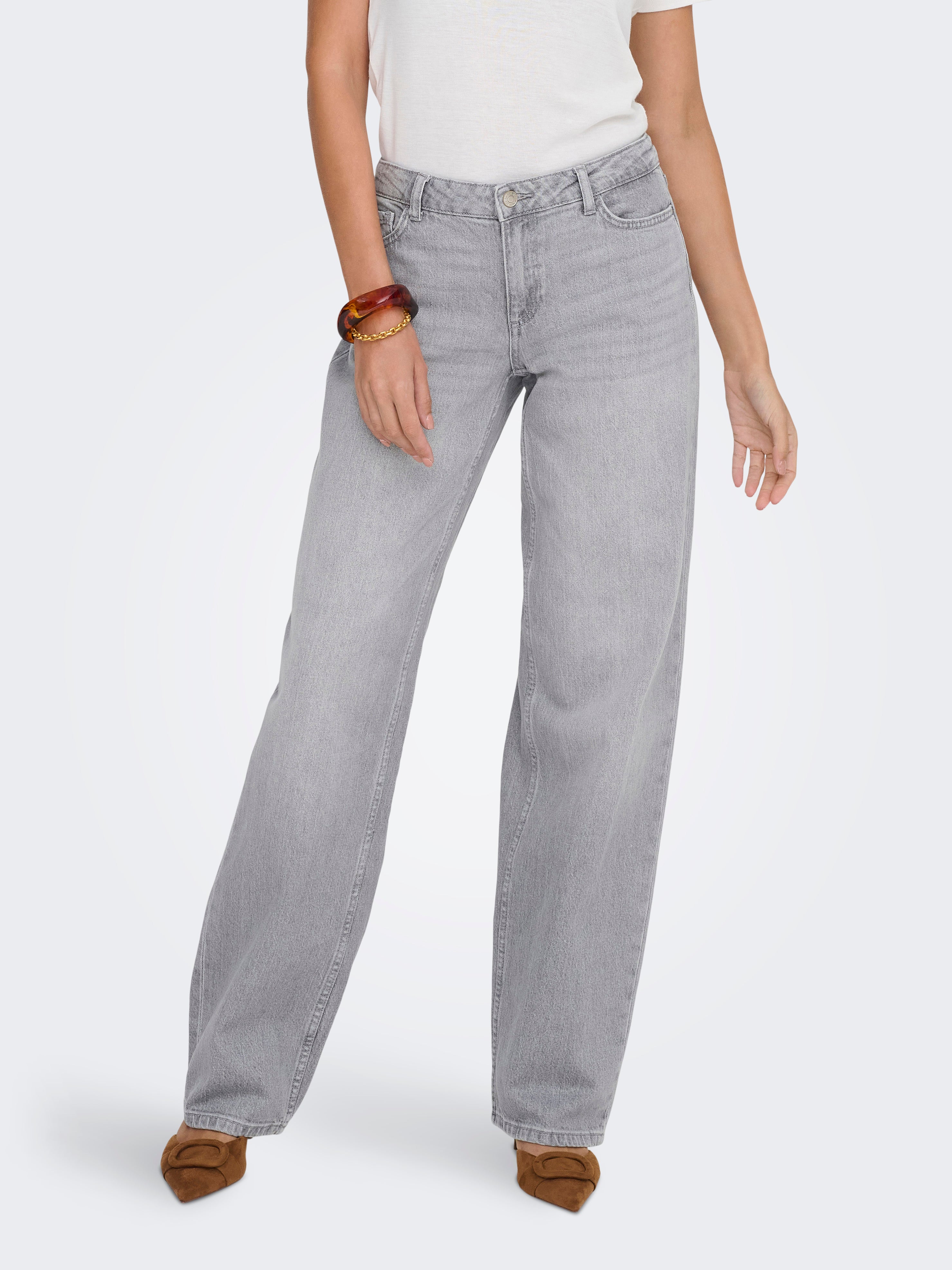 Jdykatie Niedrige Taille Gerade Geschnitten Jeans