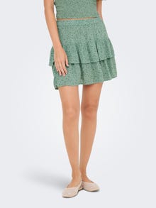ONLY ONL30 Kort nederdel -Balsam Green - 15366876