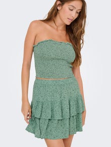 ONLY ONL30 Kort nederdel -Balsam Green - 15366876