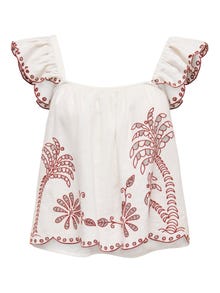 ONLY JDYPALMA Top -Cloud Dancer - 15366939