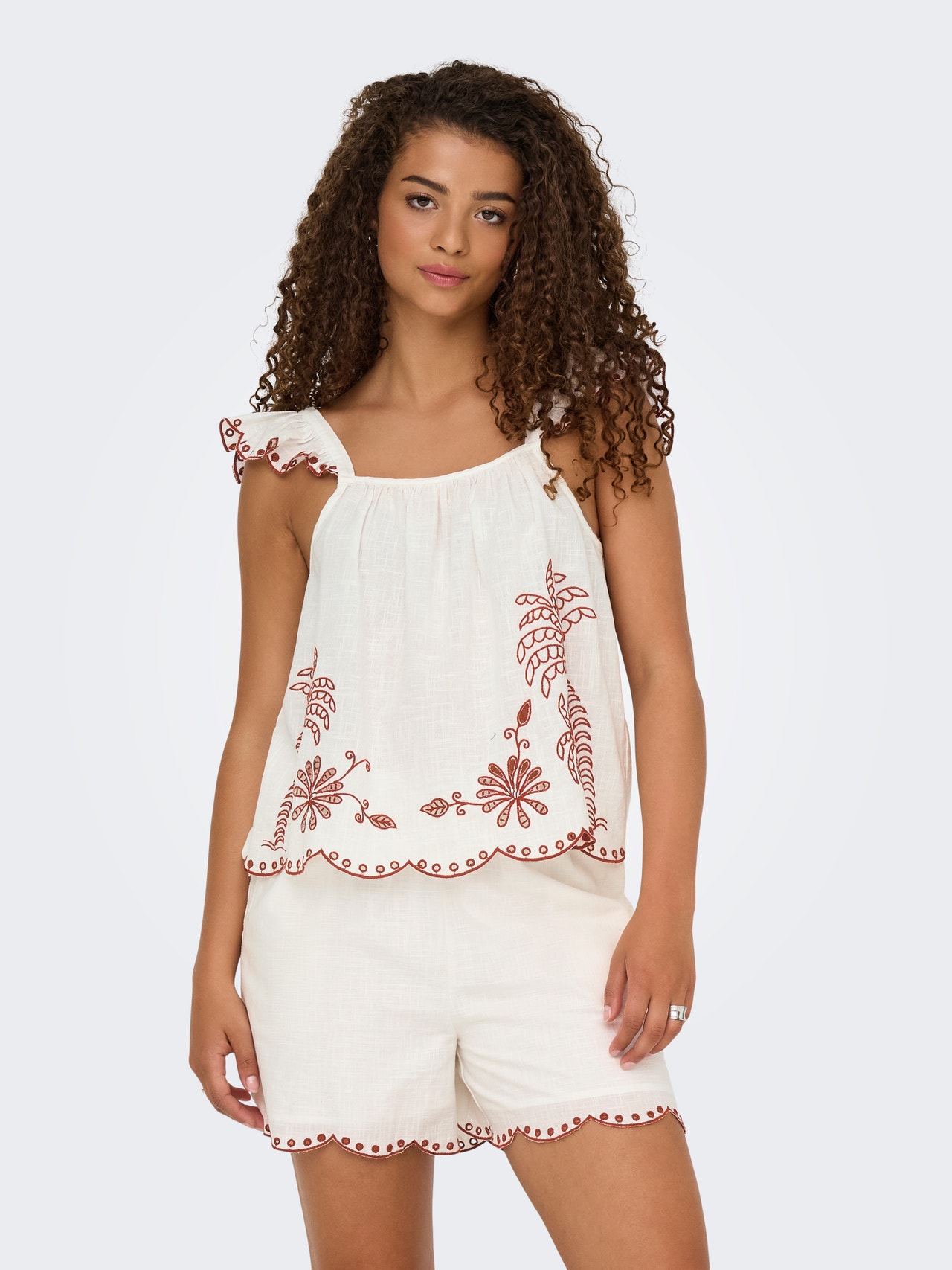 ONLY JDYPALMA Top -Cloud Dancer - 15366939