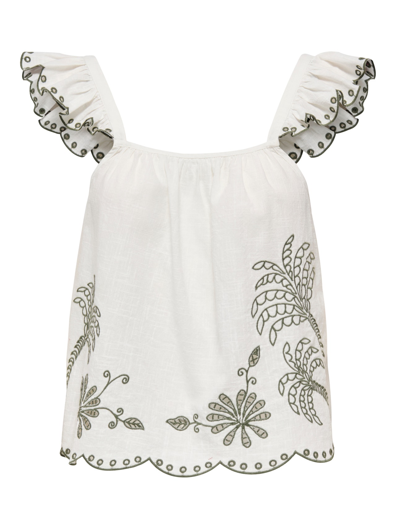 ONLY JDYPALMA Top -Cloud Dancer - 15366939