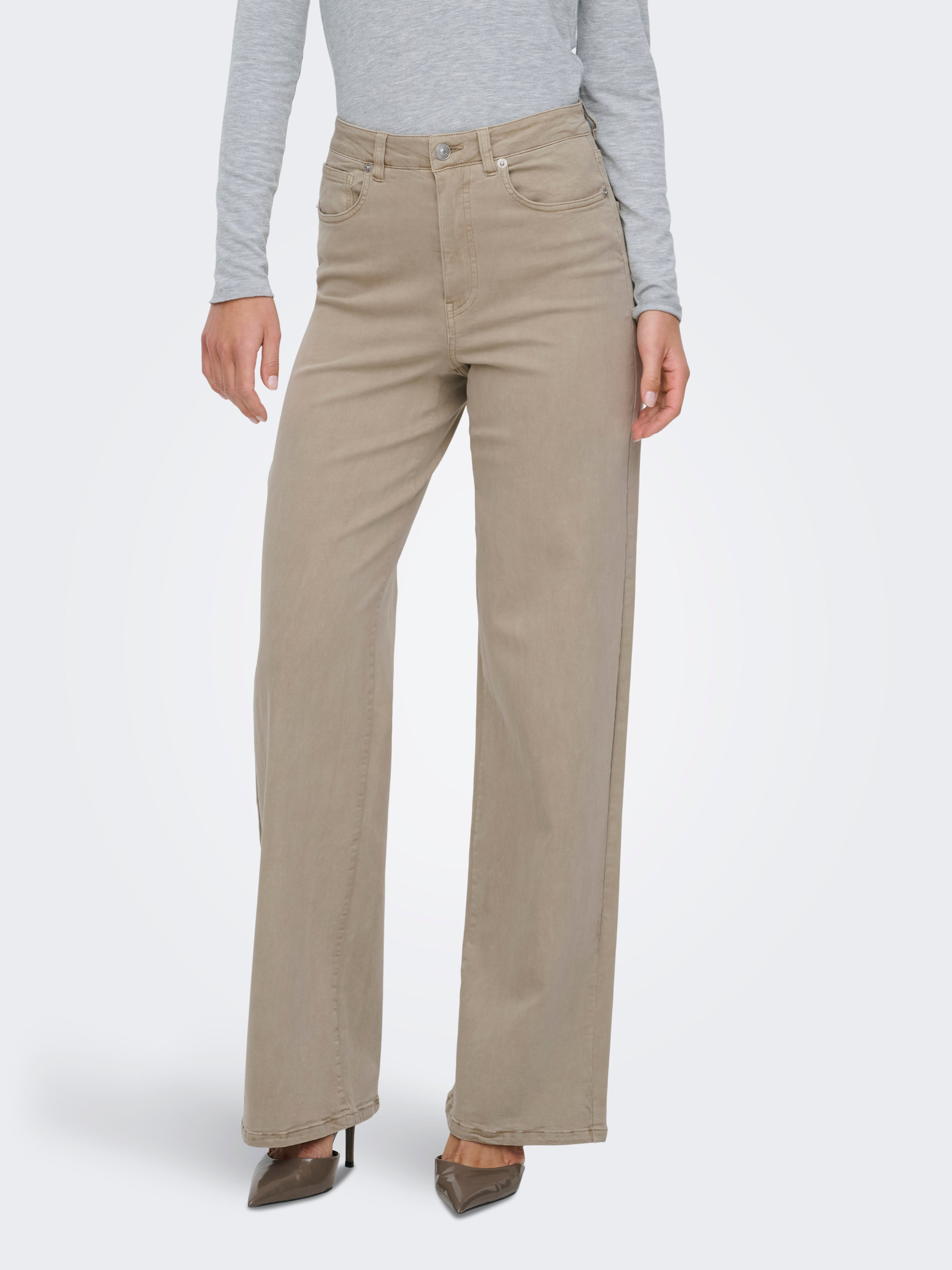 Onljuicy-missouri Weiter Beinschnitt Hose Mit Weitem Beinschnitt