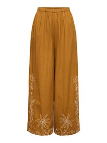 ONLY JDYELIZA Weiter Beinschnitt Hose -Golden Brown - 15367069