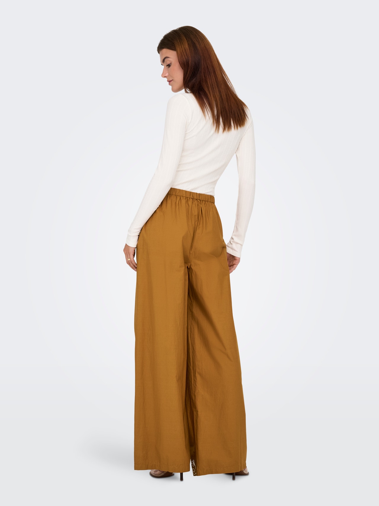 ONLY JDYELIZA Weiter Beinschnitt Hose -Golden Brown - 15367069