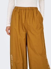 ONLY JDYELIZA Weiter Beinschnitt Hose -Golden Brown - 15367069
