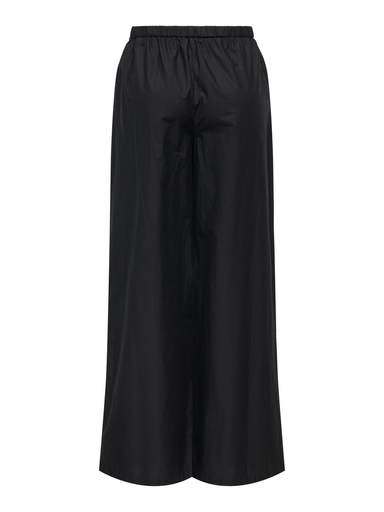 ONLY Laia jalaosaga lõige Püksid -Black - 15367069