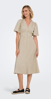 JDYNORA Midi dress | Light Grey | ONLY®