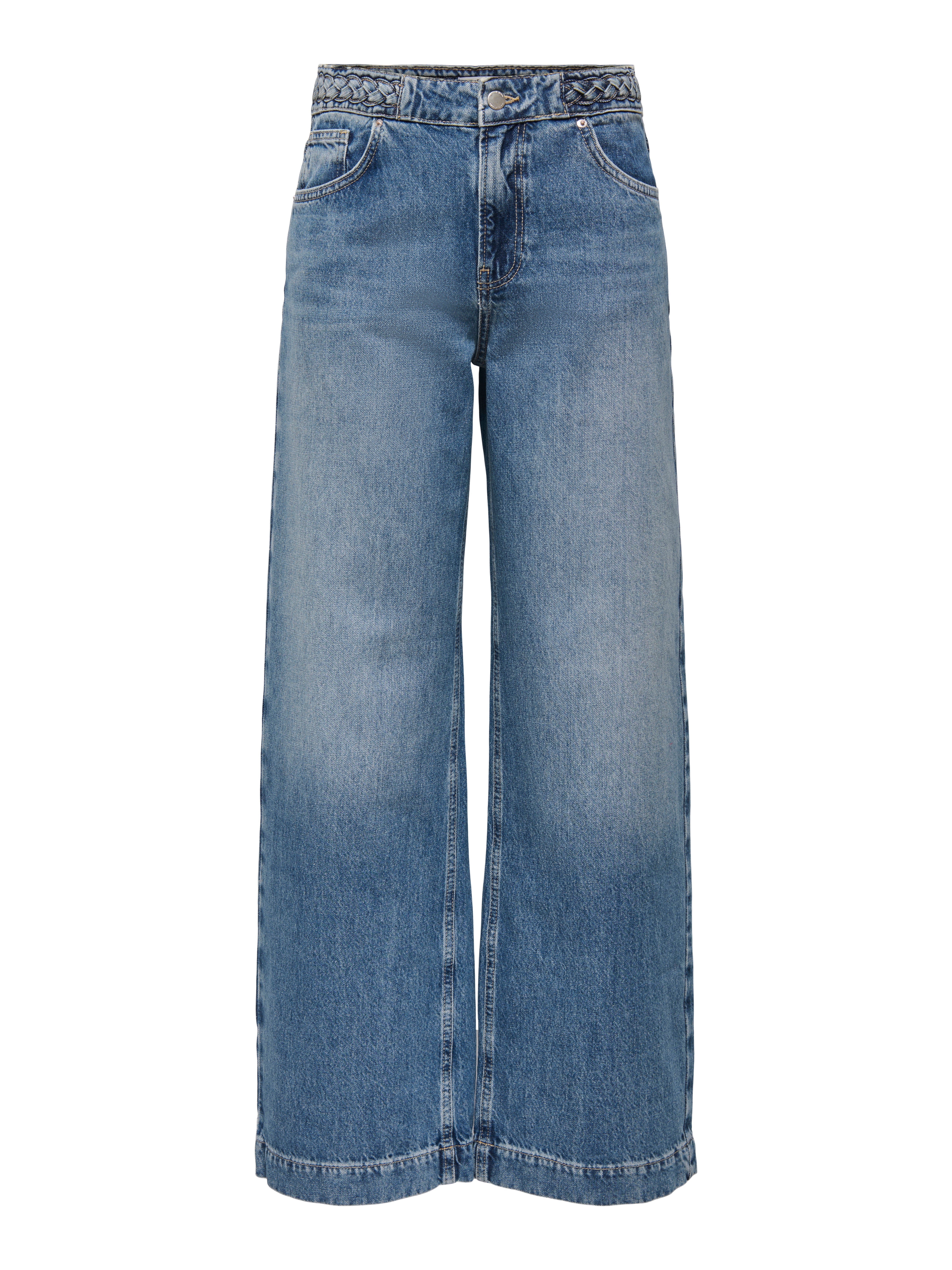 Onlhope Hohe Taille Weiter Beinschnitt Jeans