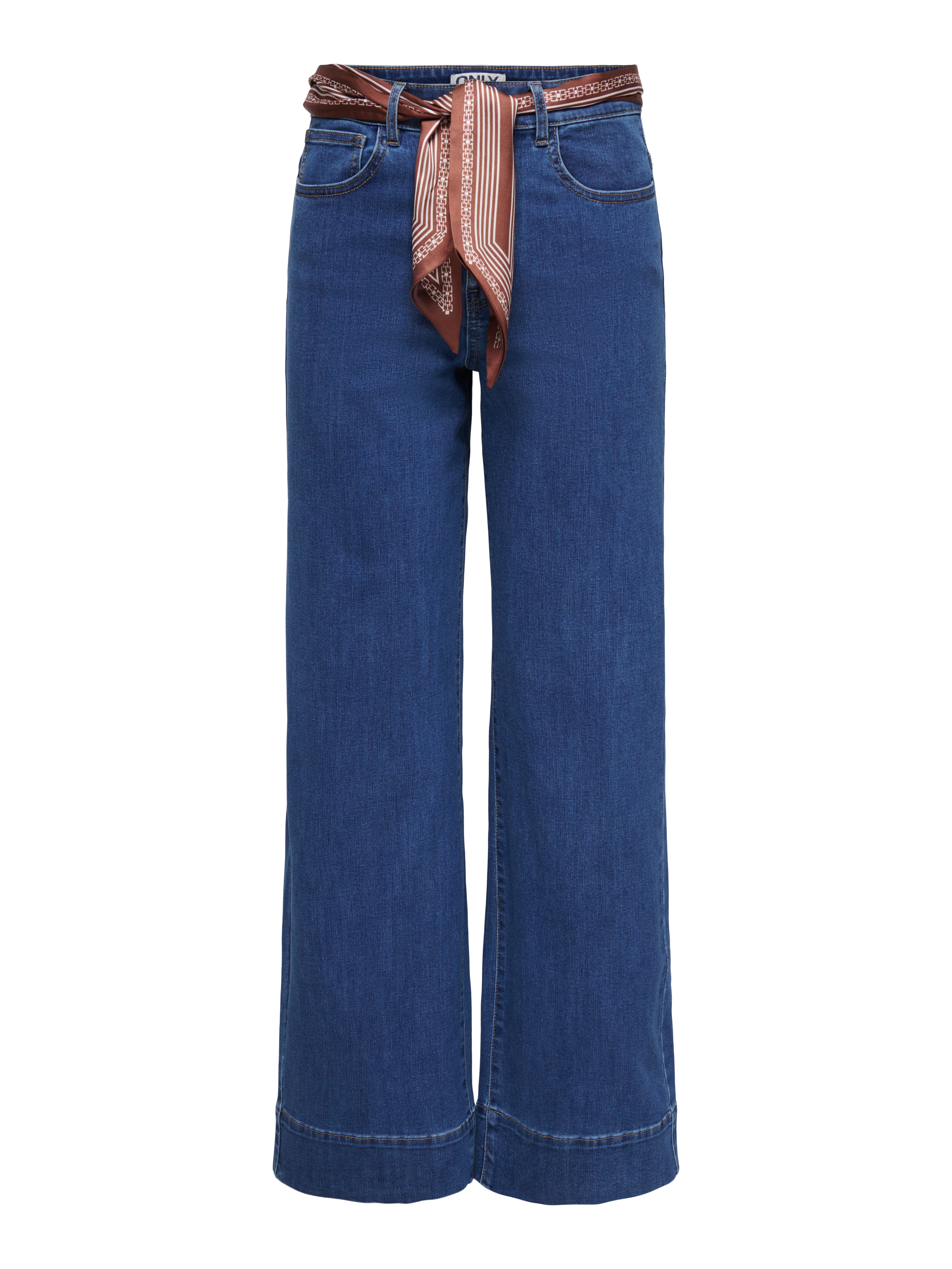 Thumbnail - Onlmadison Hohe Taille Weiter Beinschnitt Jeans