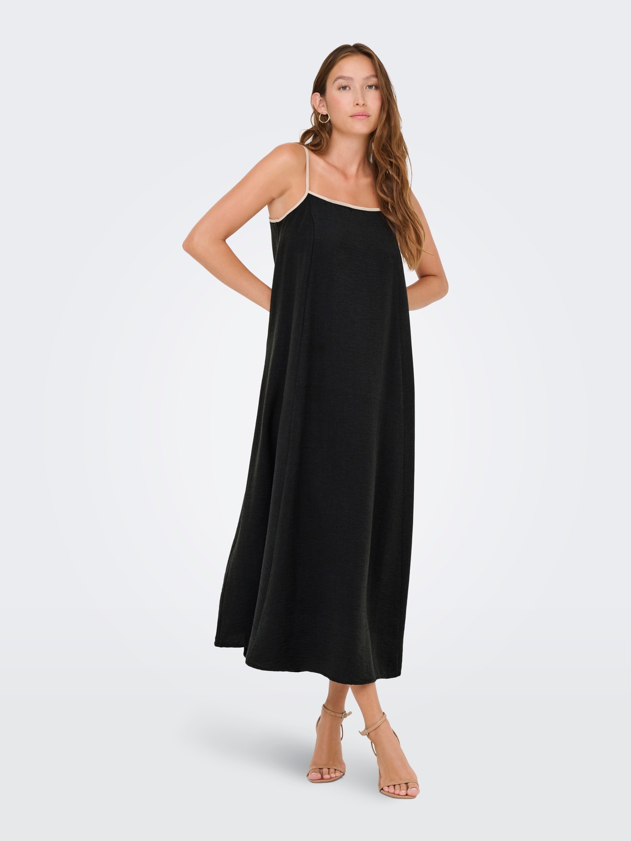 ONLY ONLLINO Long dress -Black - 15367167
