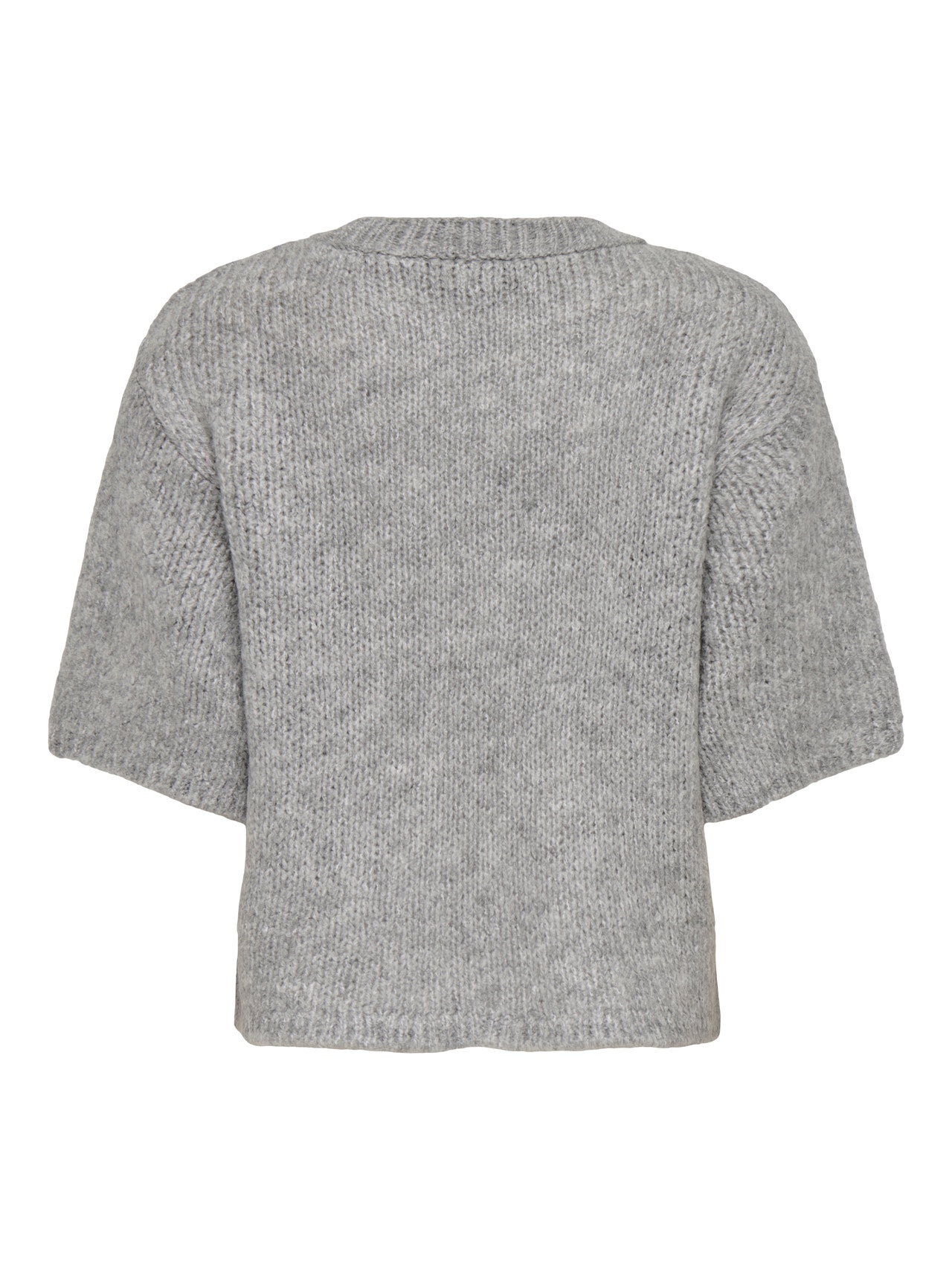 ONLY JDYLINEA Knitted pullover -Light Grey Melange - 15367237
