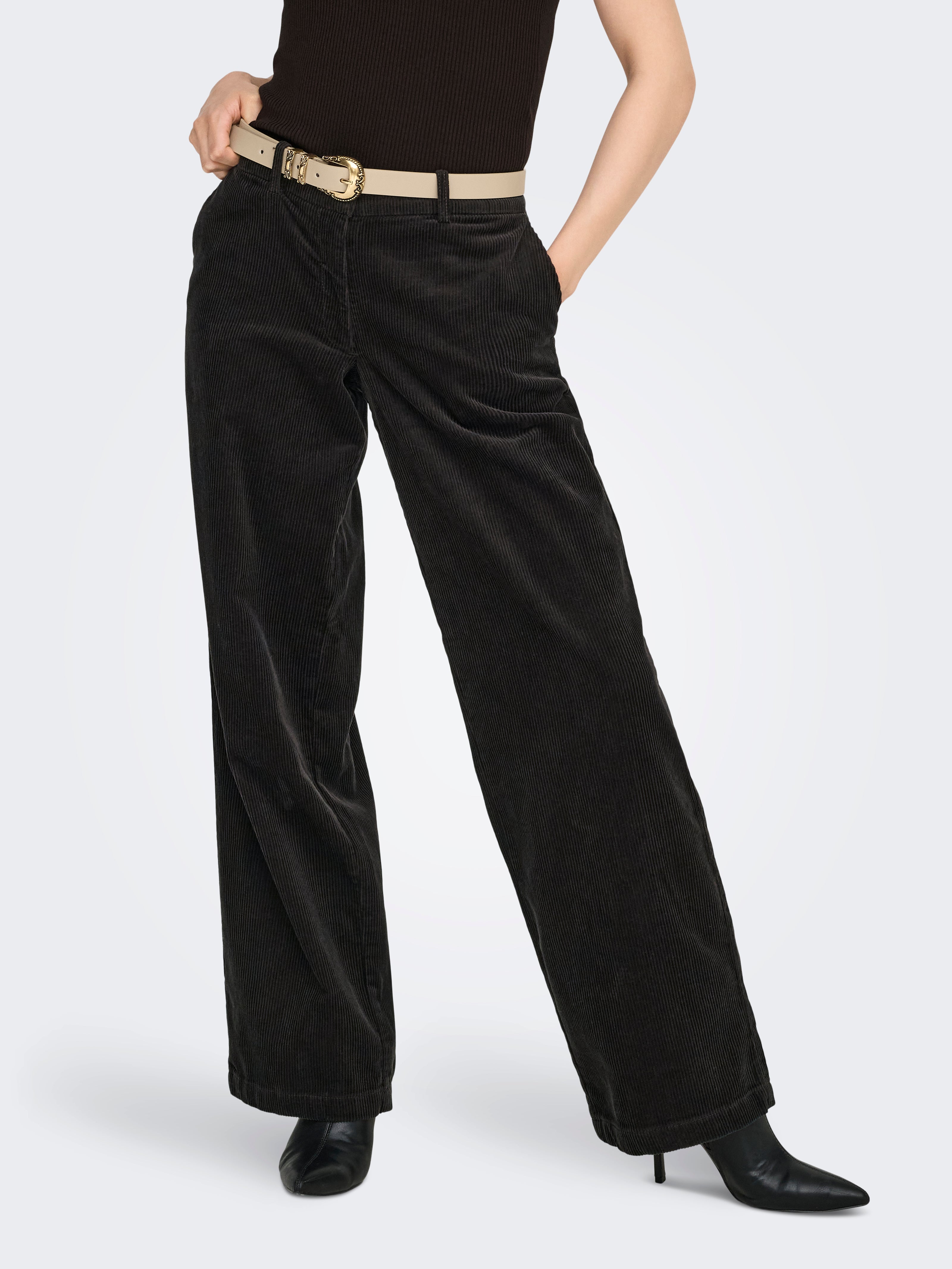 Jdyshiraz Gerade Geschnitten Cordhose