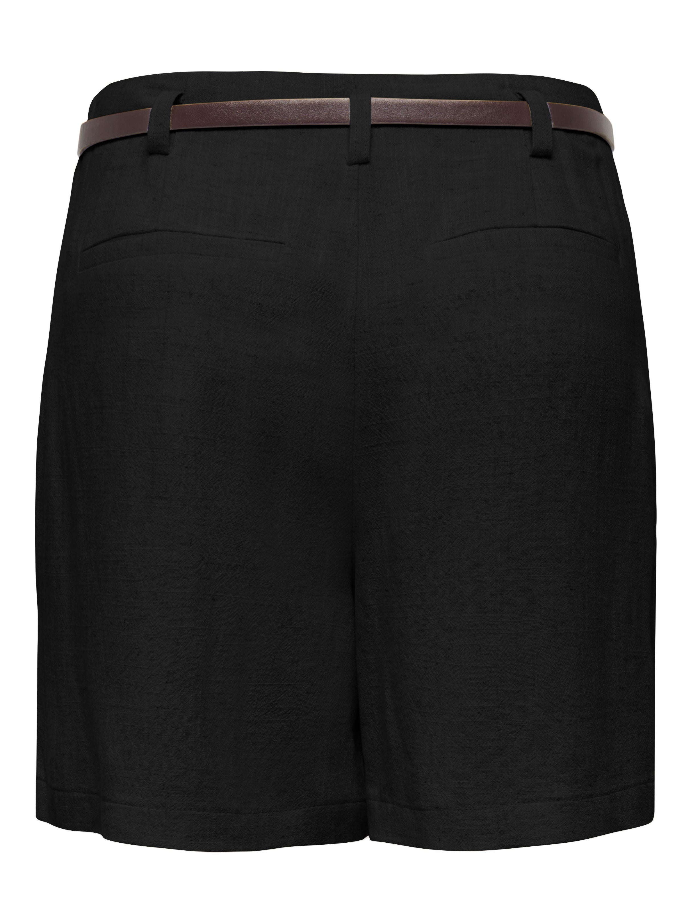 Thumbnail - Onlsiesta Normal Geschnitten Leinen Shorts