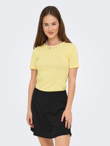 ONLY ONLELLI T-shirt -Lemon Meringue - 15367475