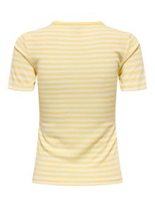 ONLY ONLELLI T-shirt -Lemon Meringue - 15367475