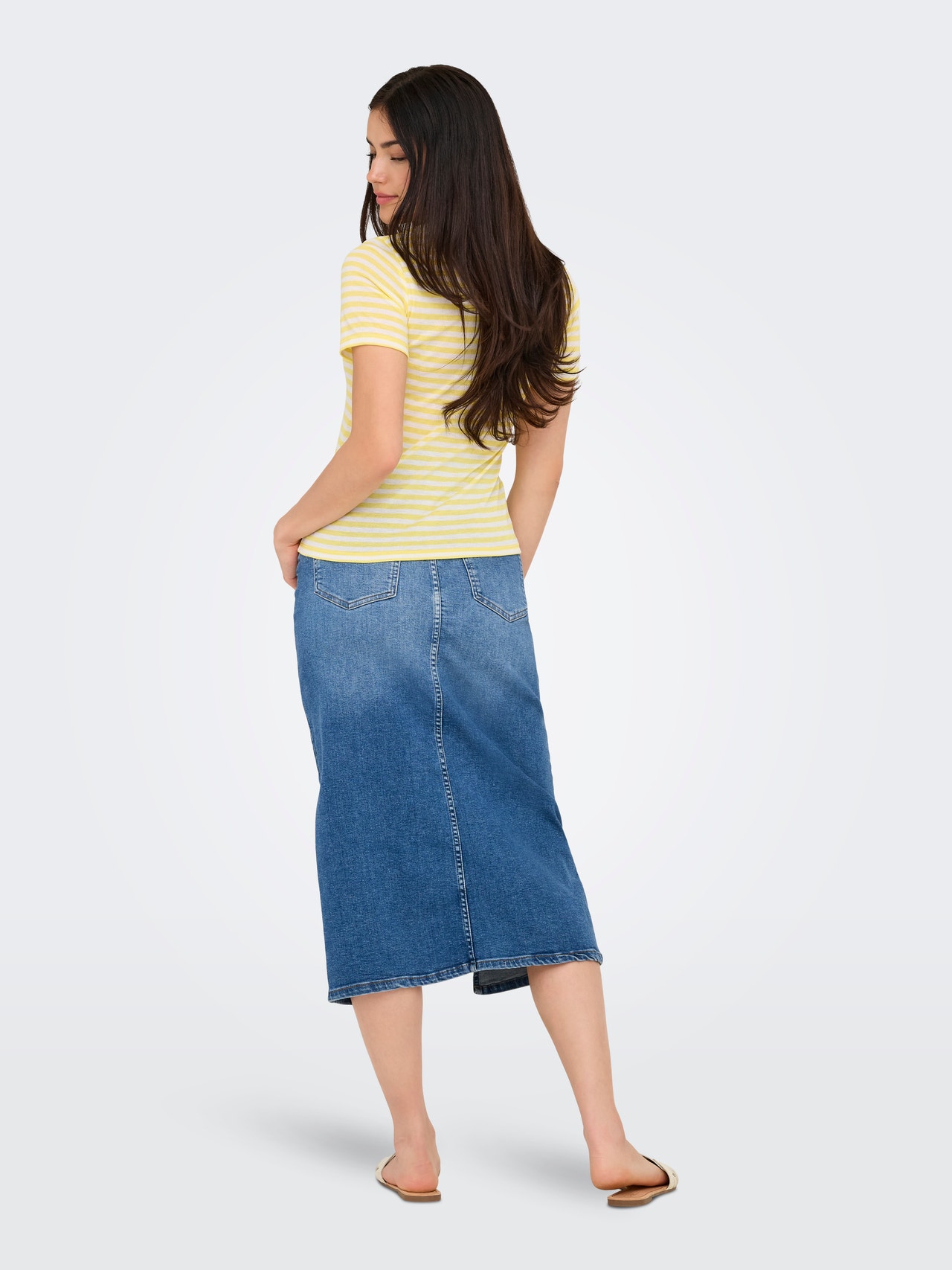 ONLY ONLELLI T-shirt -Lemon Meringue - 15367475