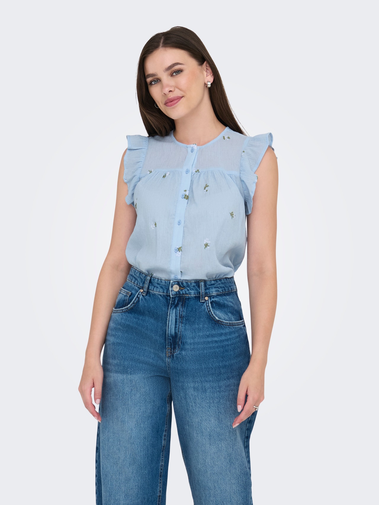 ONLY JDYALBA Hemd -Cashmere Blue - 15367579