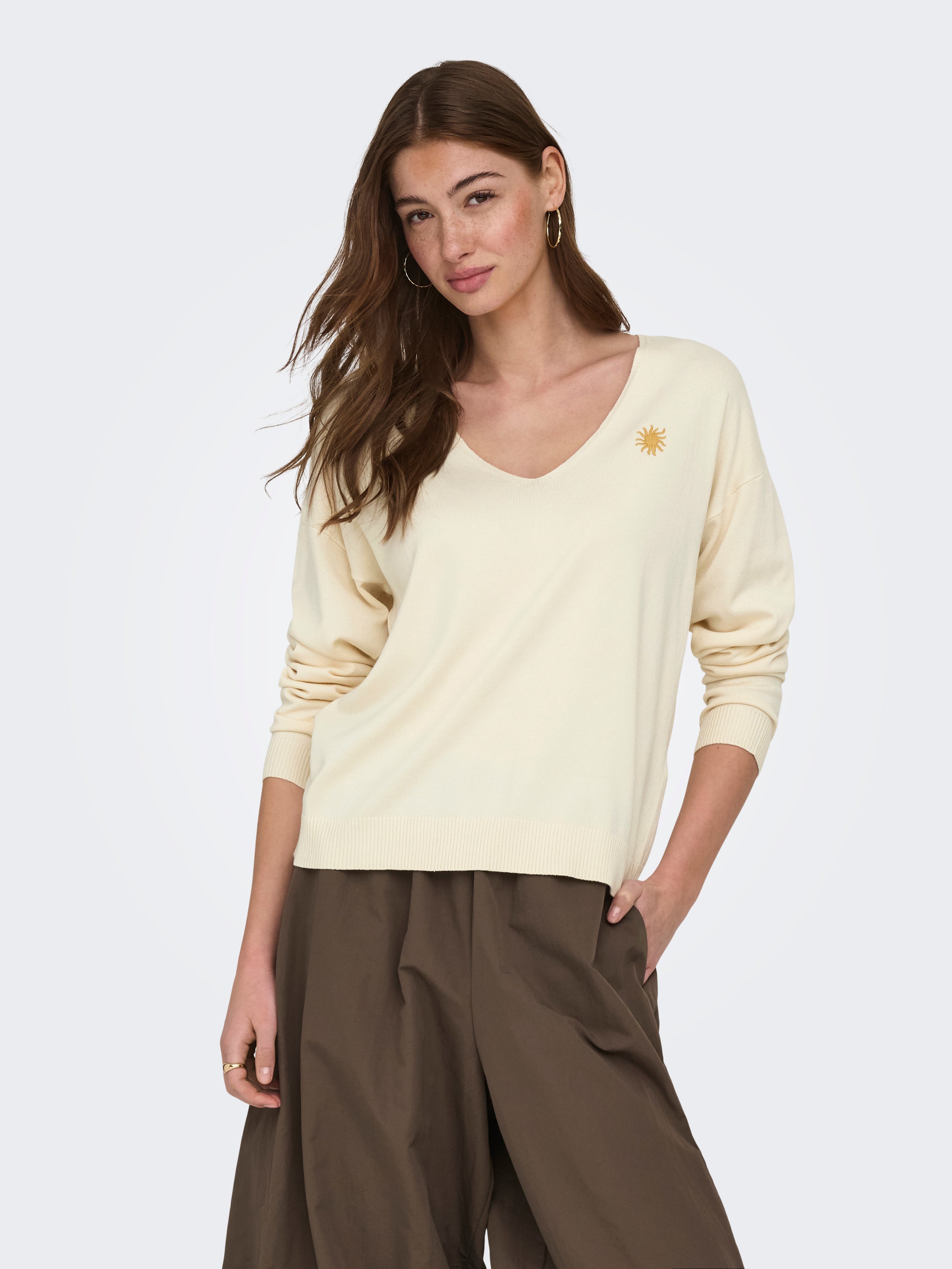 Onlcava Strickpullover