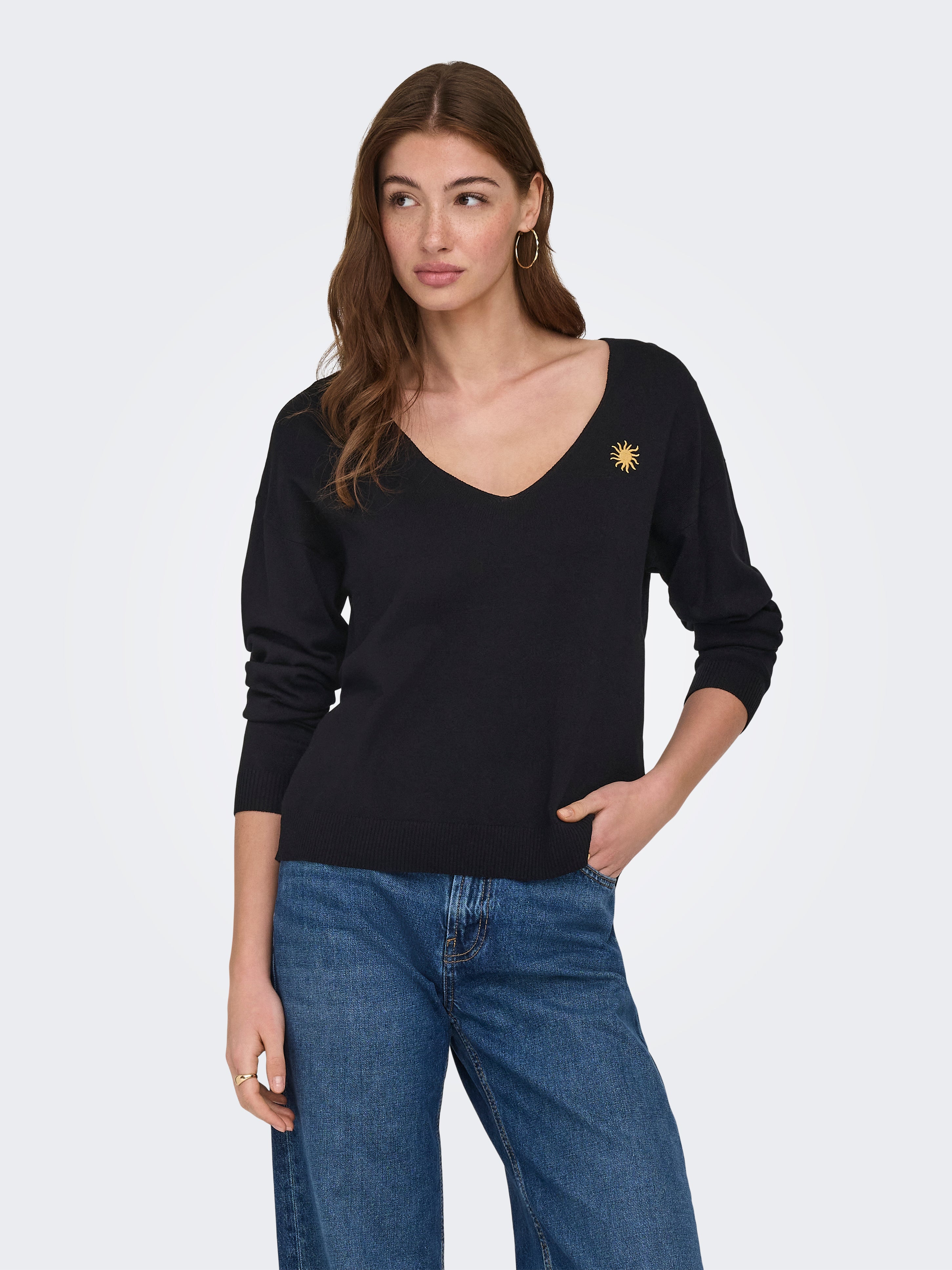 Onlcava Strickpullover