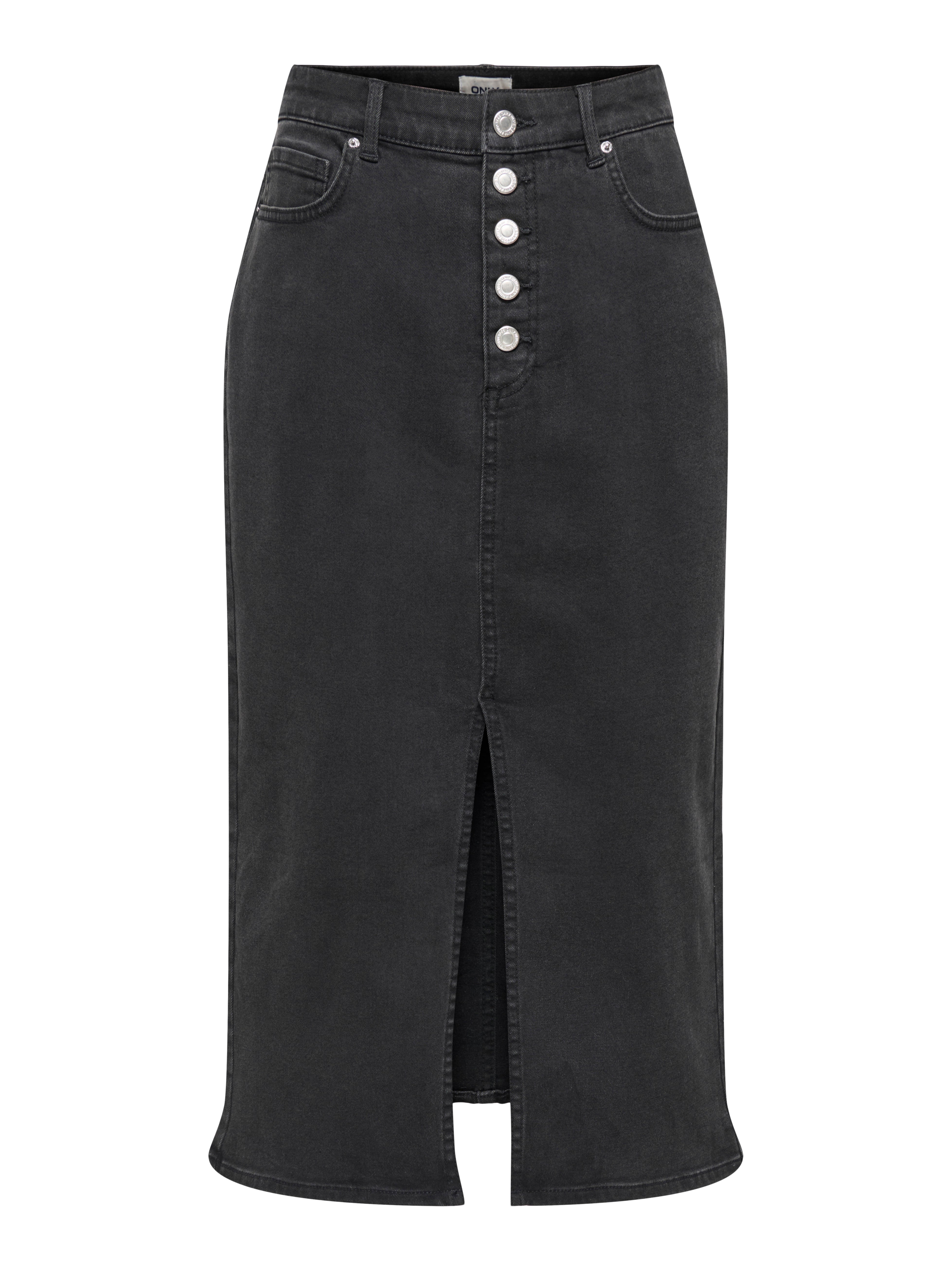 Thumbnail - Onlsilja Jeansrock Midirock