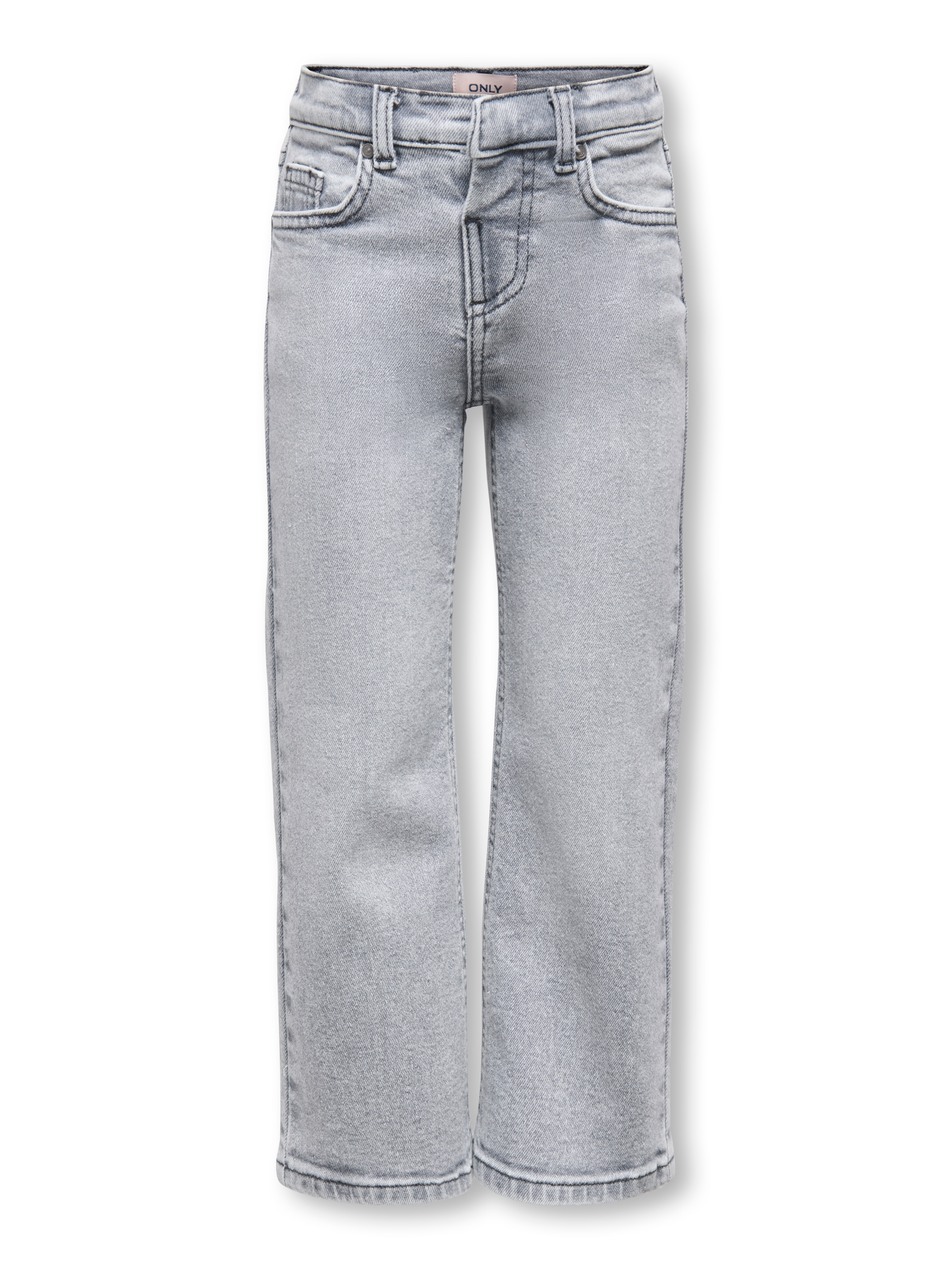 Kmgjuicy Mittlere Taille Weiter Beinschnitt Jeans