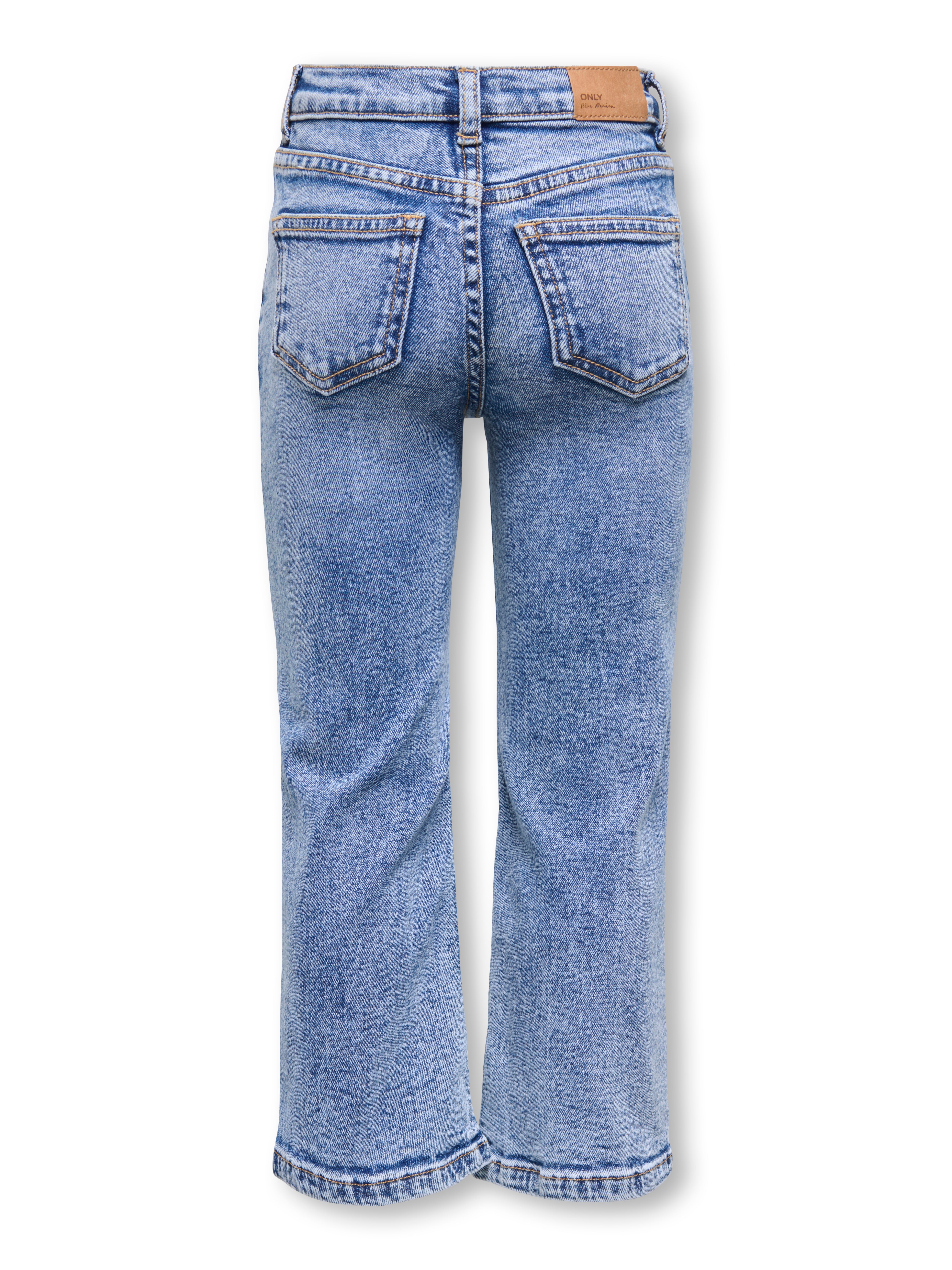 Thumbnail - Kmgjuicy Mittlere Taille Weiter Beinschnitt Jeans