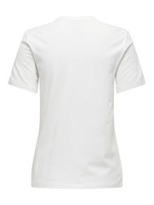 ONLY ONLLENE T-shirt -Cloud Dancer - 15367804