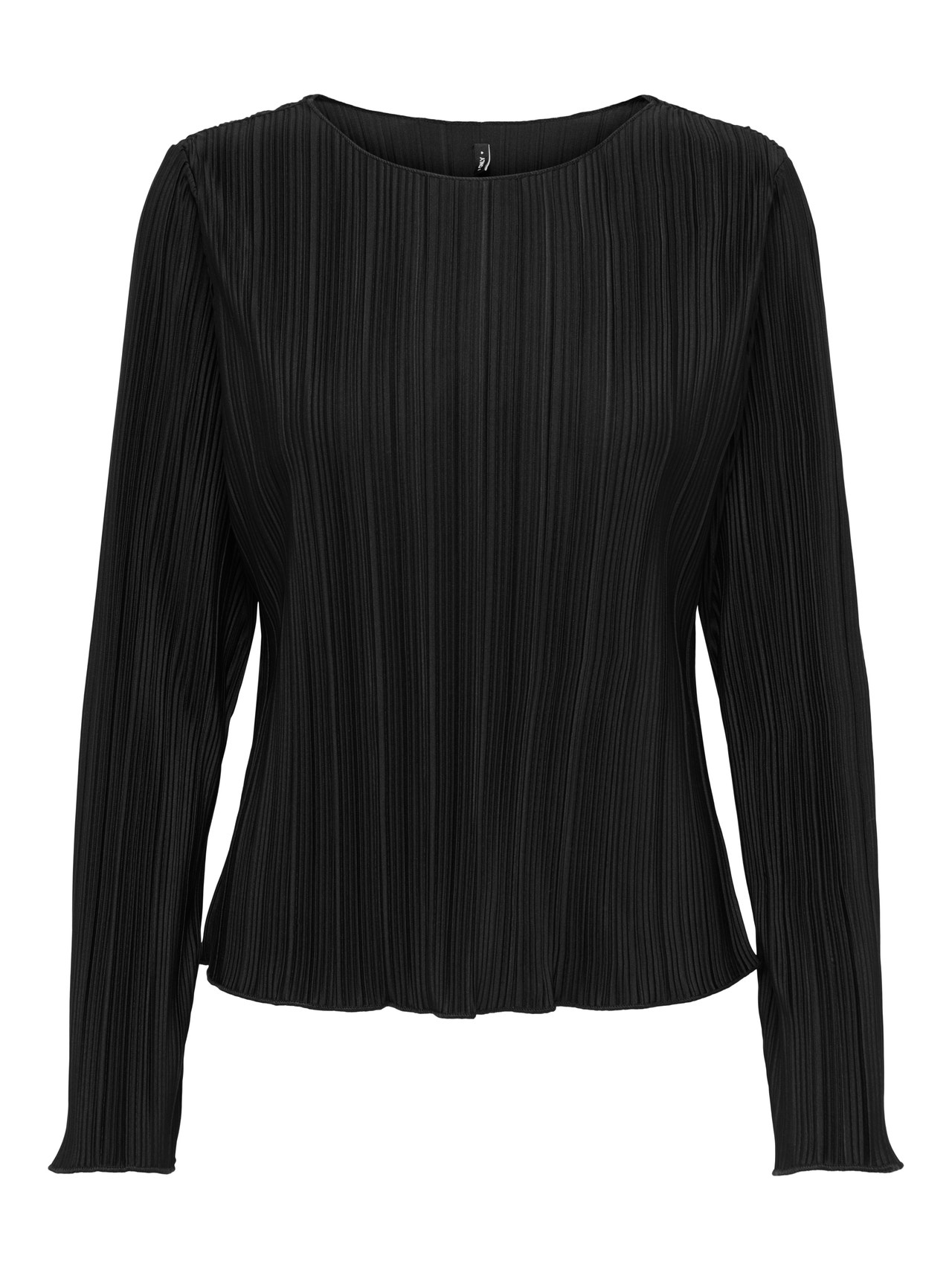 ONLY ONLPERY Plissé top -Black - 15368012