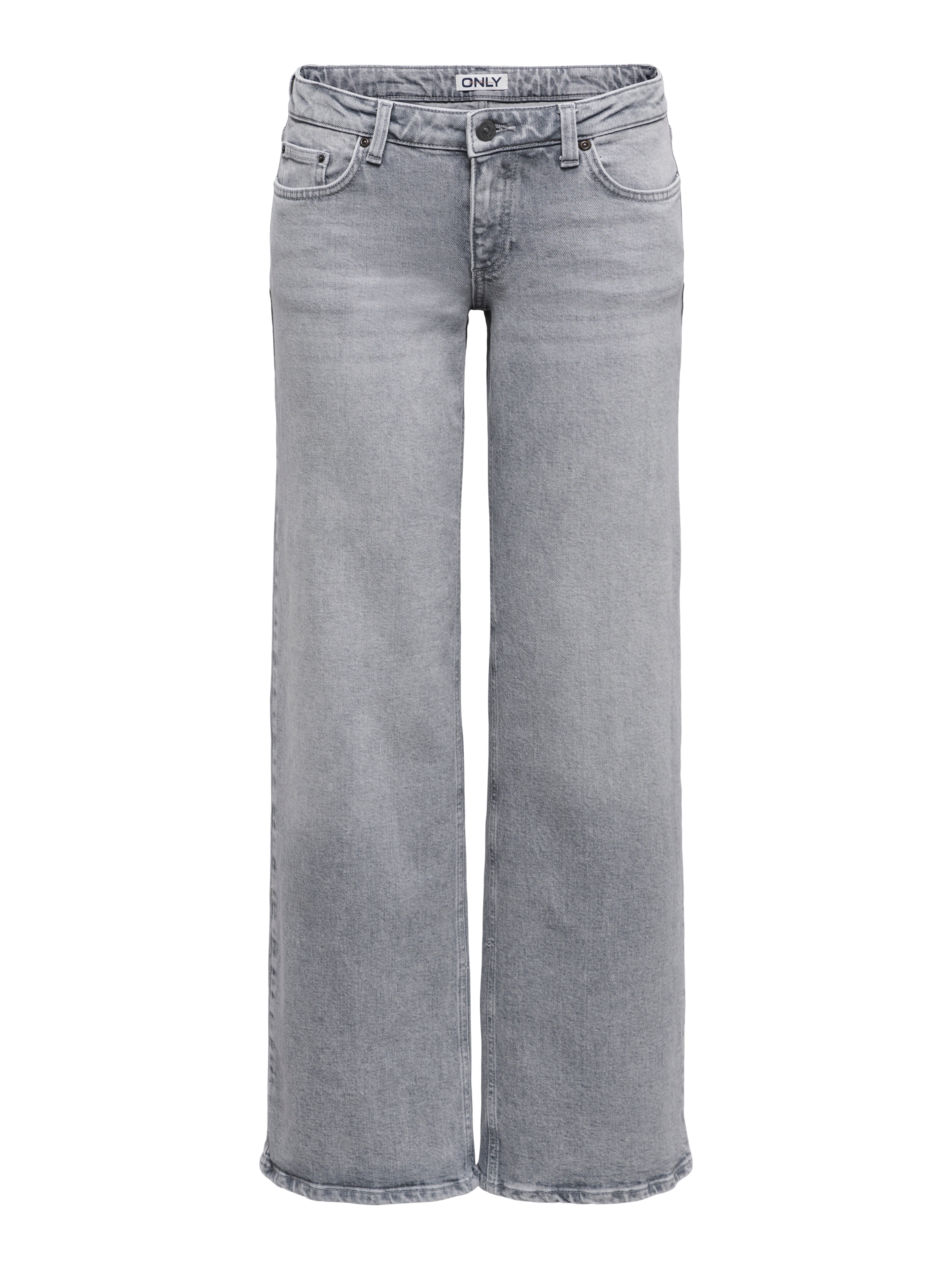 Thumbnail - Onljuicy Niedrige Taille Weiter Beinschnitt Jeans