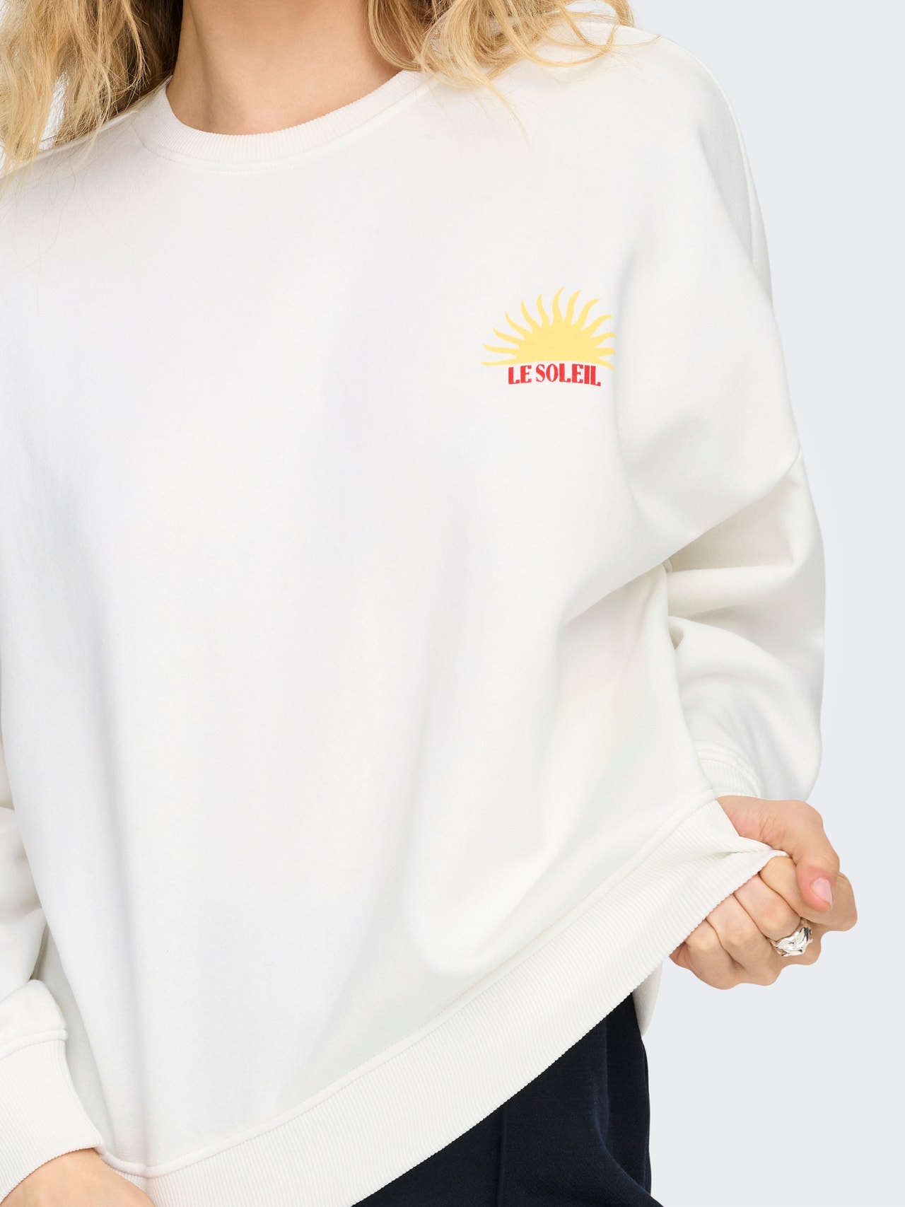 Sweat-Shirt Blanque Ouvert De L'Italie Avec Scudetto Taille M Confort Sweat-Shirt Blanque Ouvert De L'Italie Avec Scudetto Taille M Confort