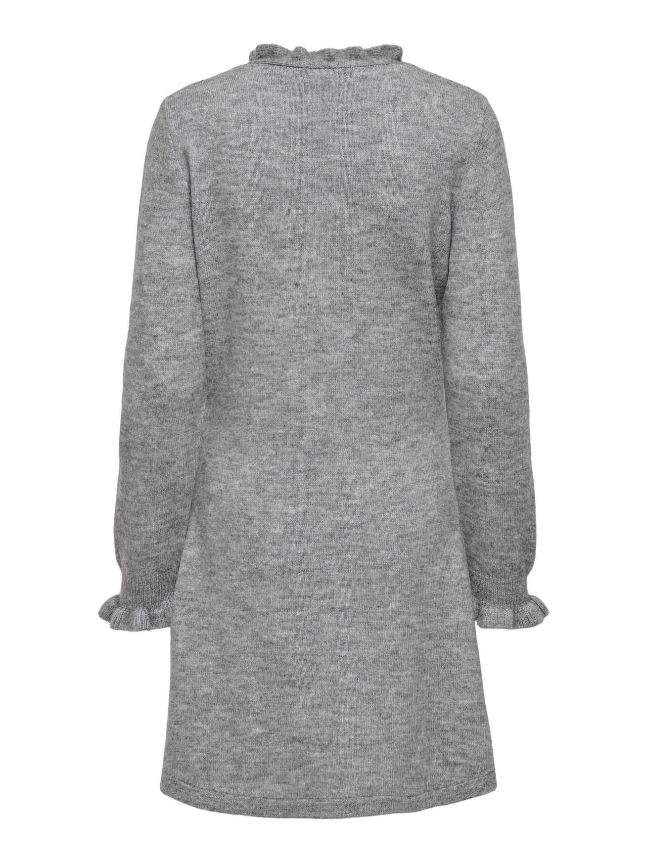 ONLY JDYLETTY Kurzes Kleid -Light Grey Melange - 15368354