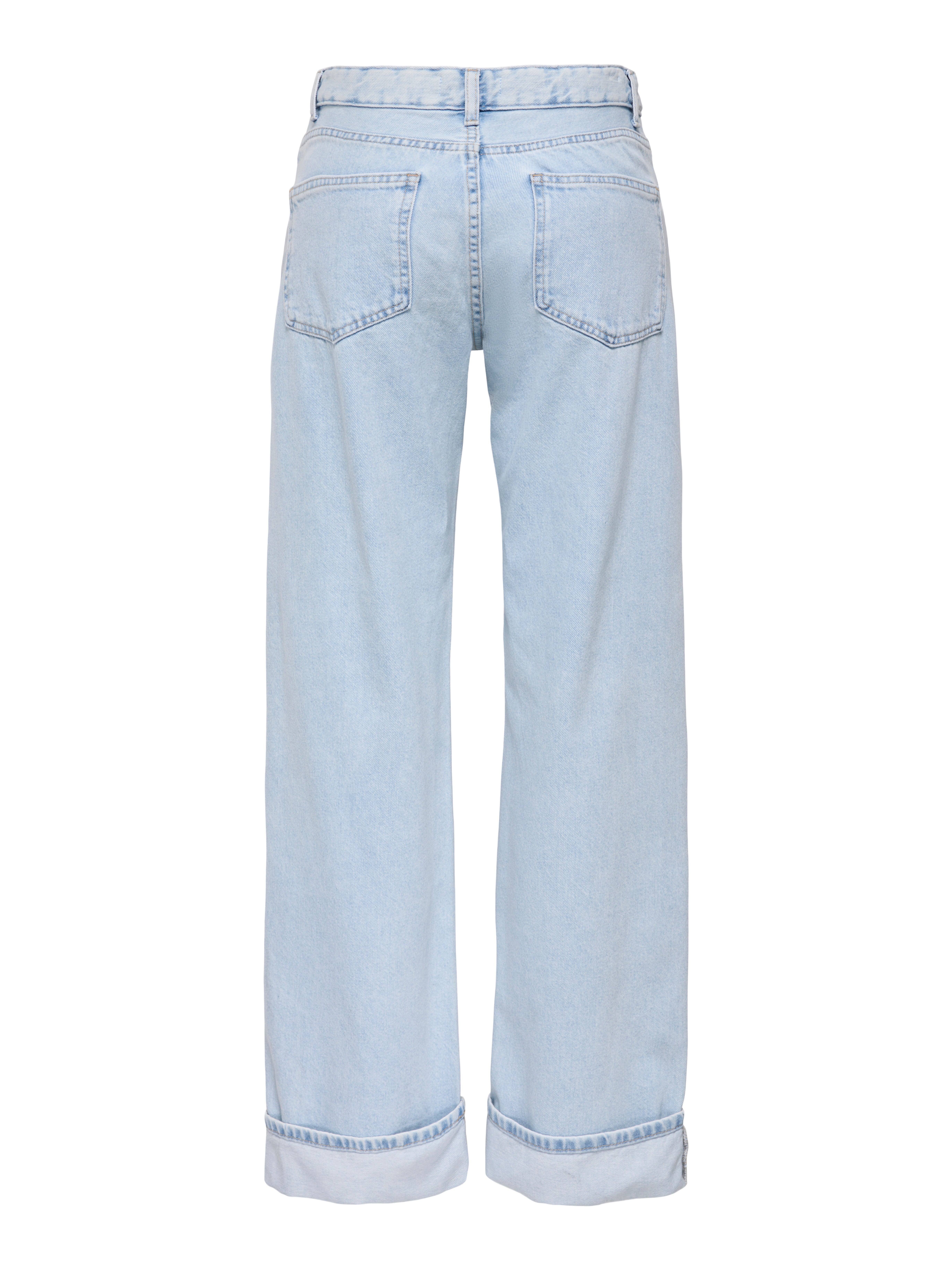 Thumbnail - Onlella Mittlere Taille Weiter Beinschnitt Jeans