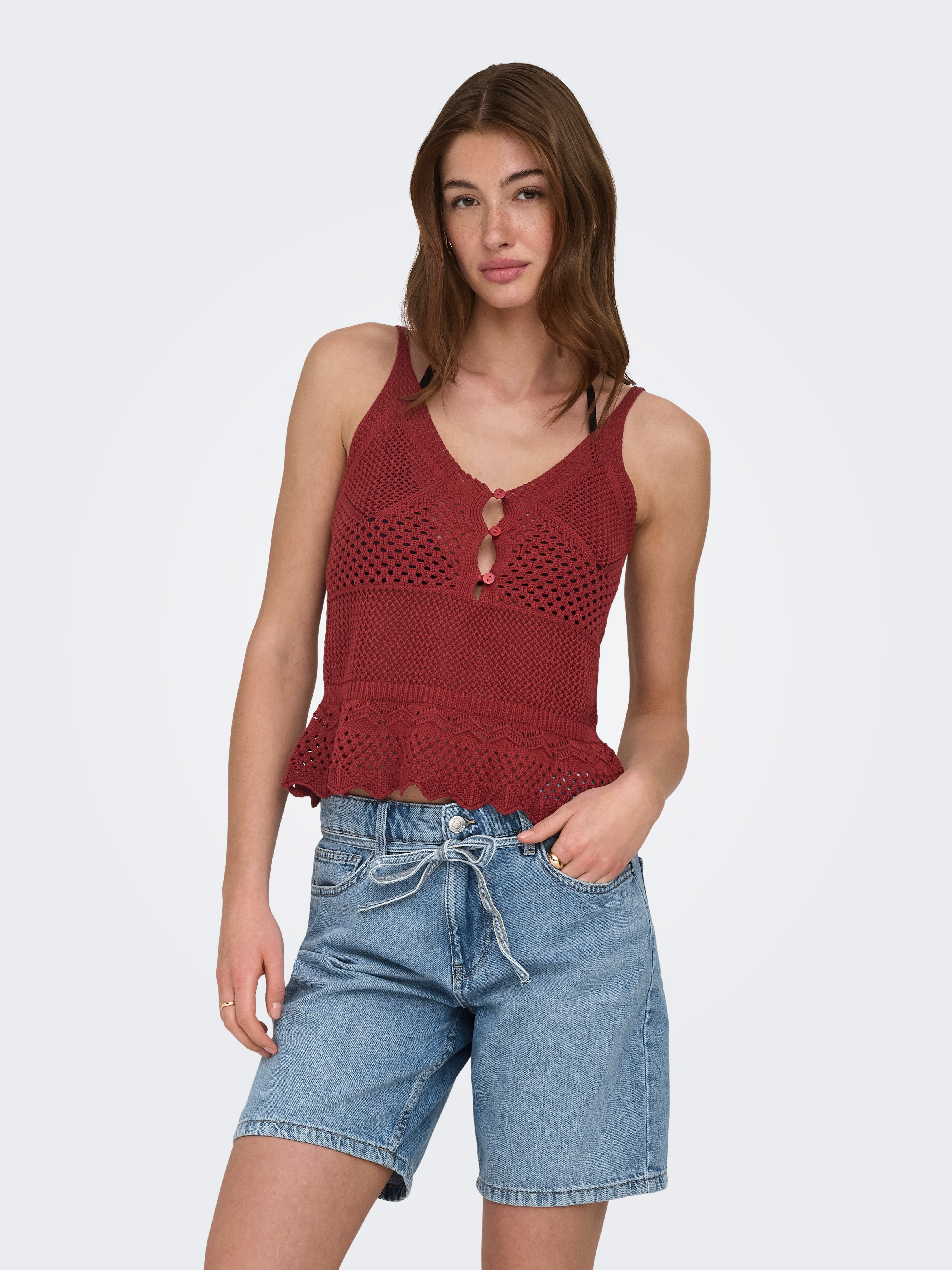 Onllison Gestricktes Oberteil