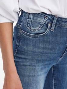 ONLY ONLFOREVER Vysoký pas Skinny Fit Džíny -Medium Blue Denim - 15369344