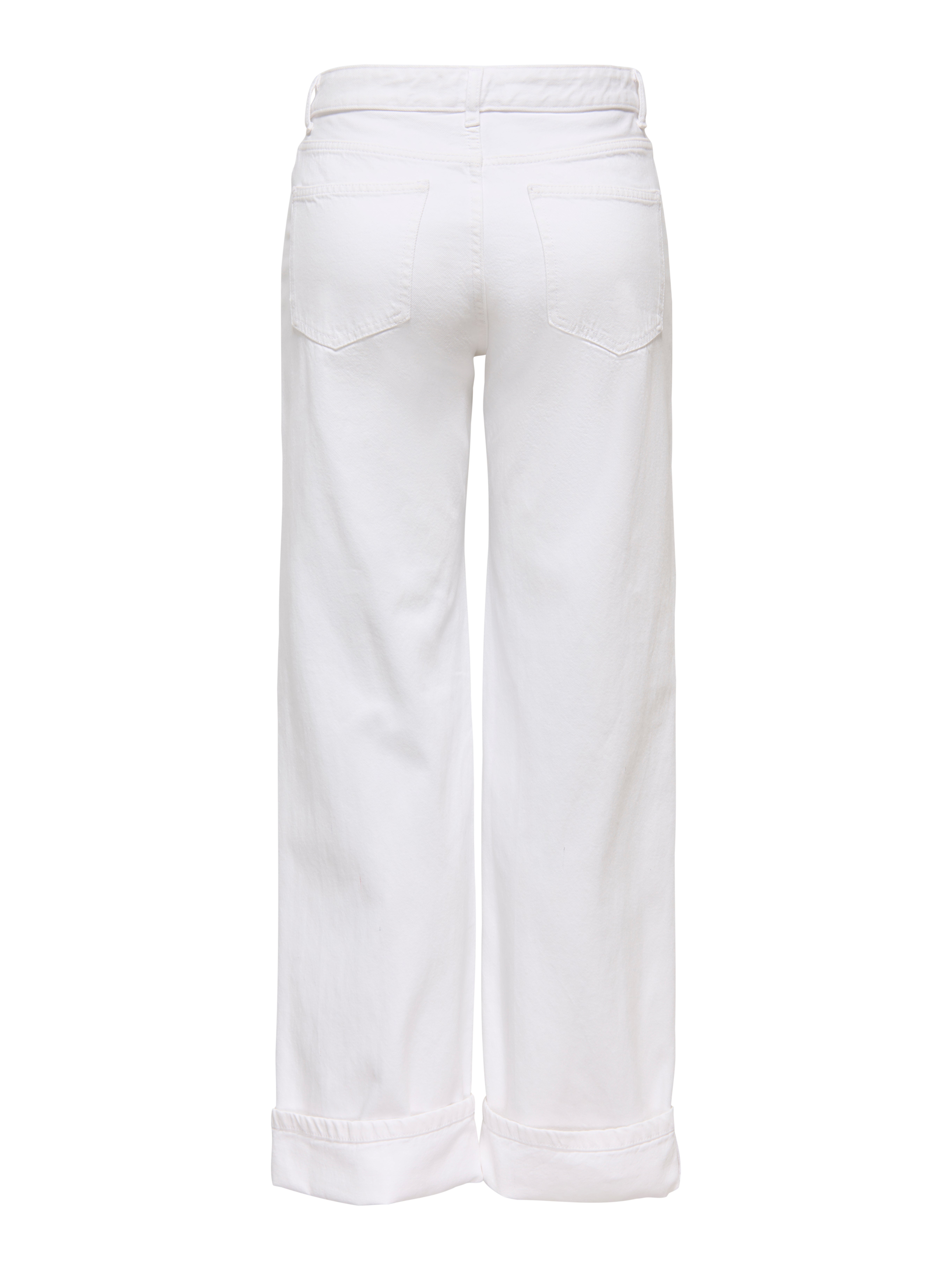 Thumbnail - Onlella Mittlere Taille Weiter Beinschnitt Jeans