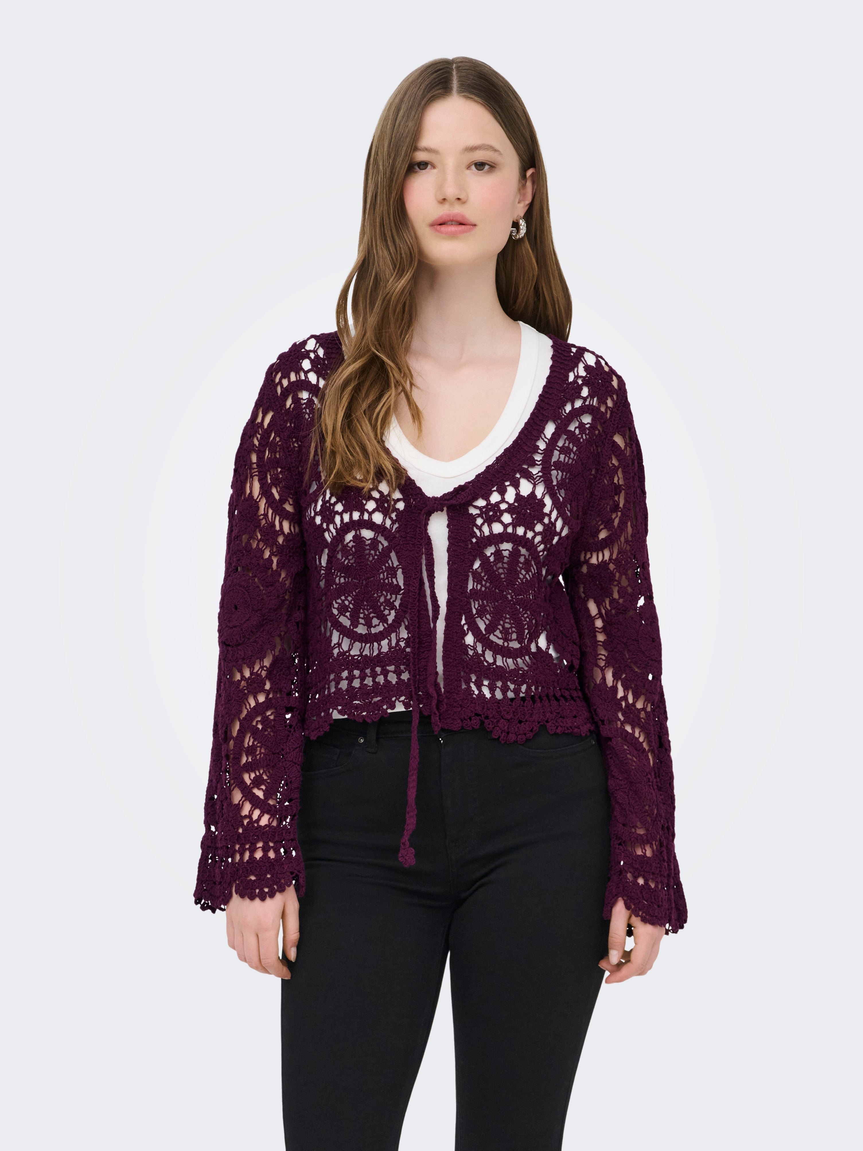 Onlwaterly Strickjacke