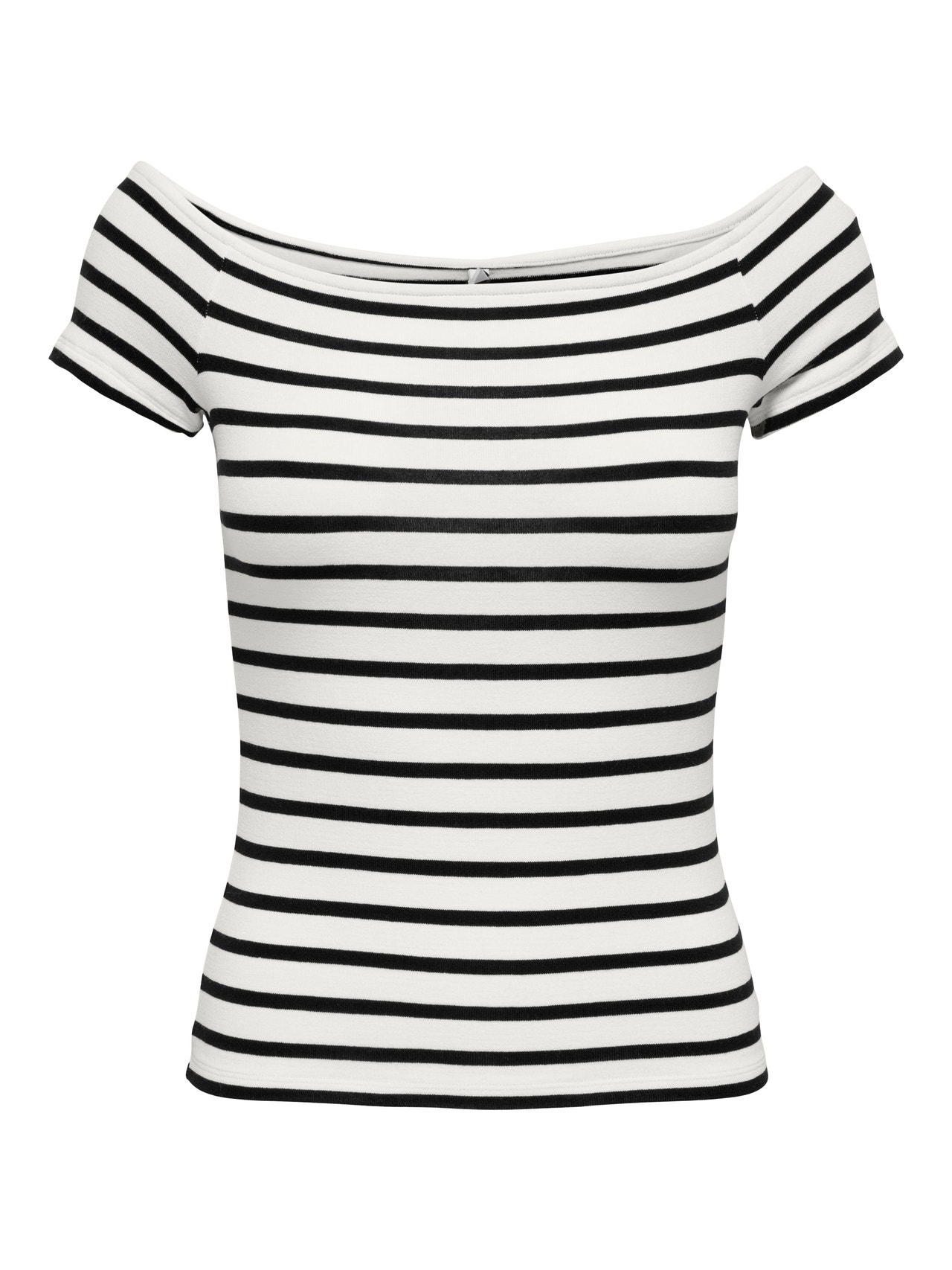 ONLY Tavapärane lõige Sirge kaelus Top -Cloud Dancer - 15369909