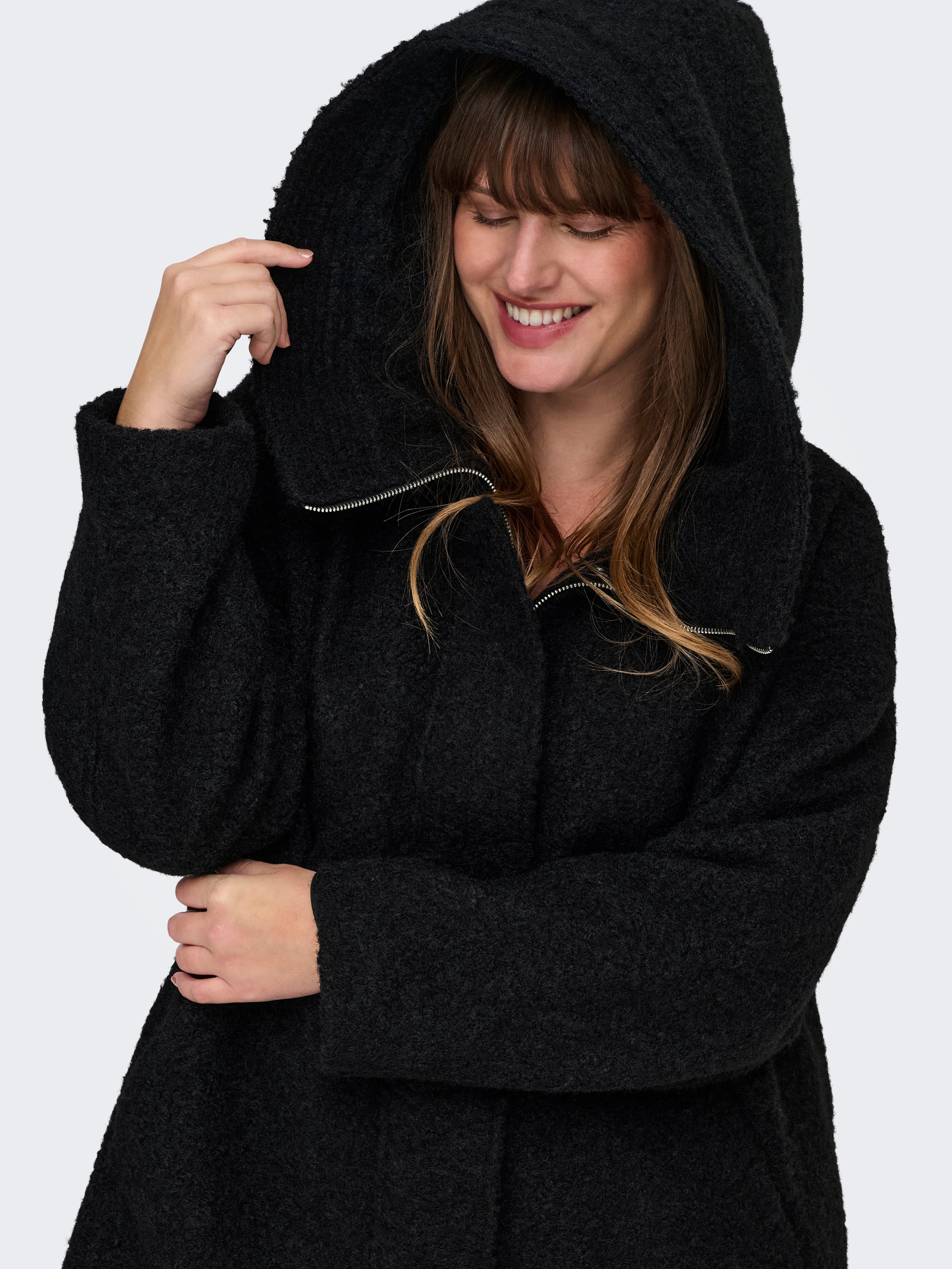 CARRENO Mantel Schwarz ONLY®