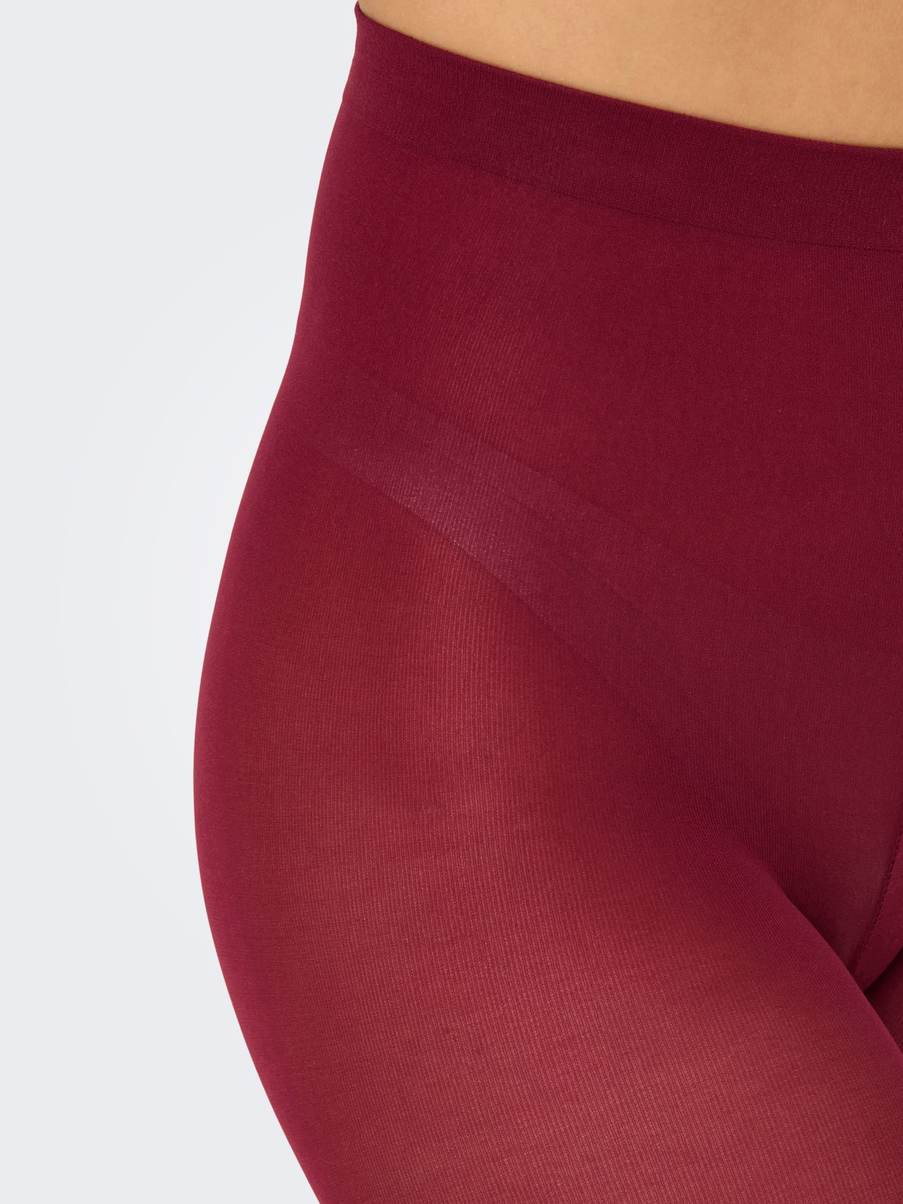 ONLY ONLCARINA Tamprės -Burgundy - 15370232