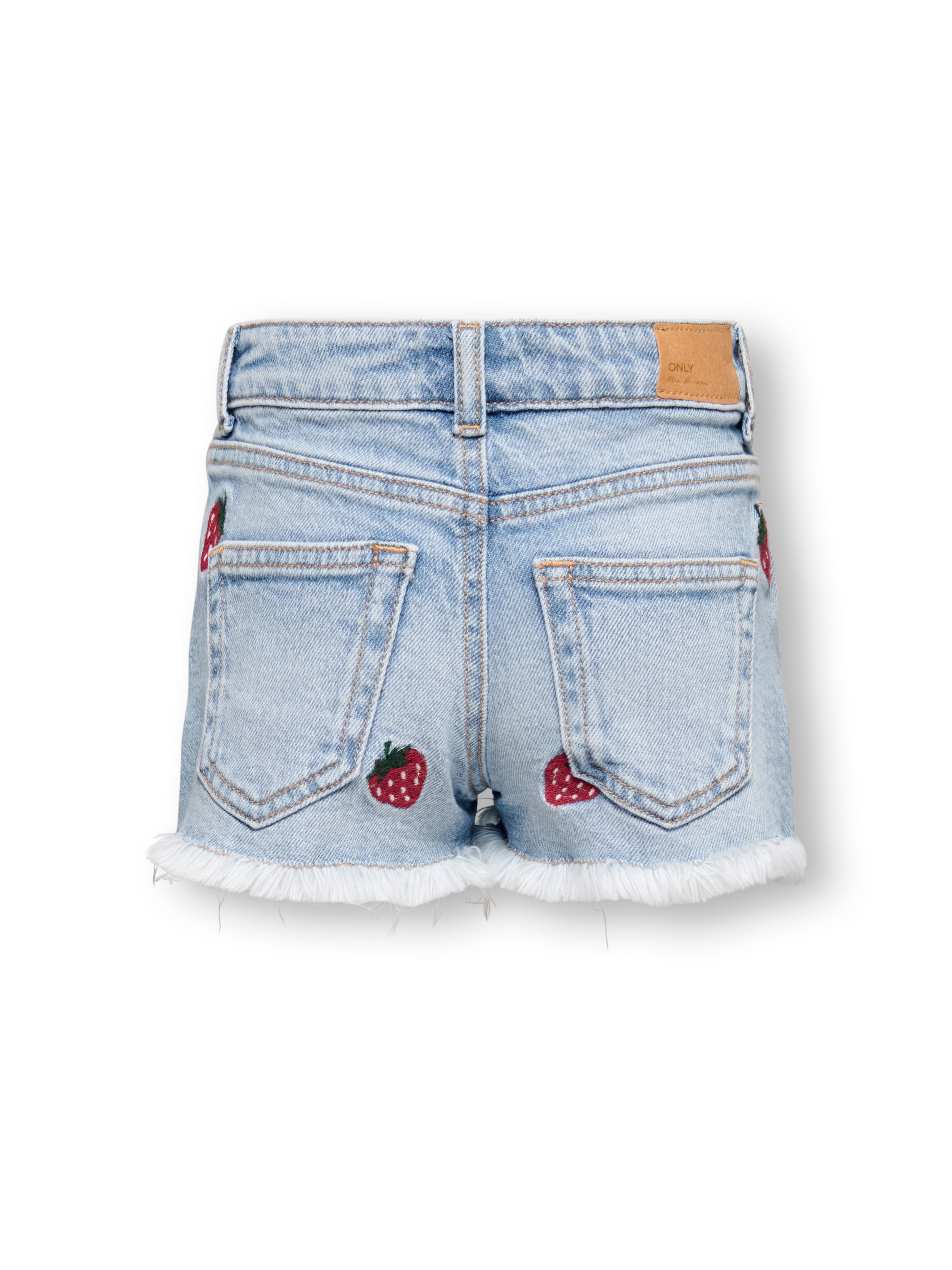 Thumbnail - Kmgrobyn Mittlere Taille Gerade Geschnitten Jeans-shorts