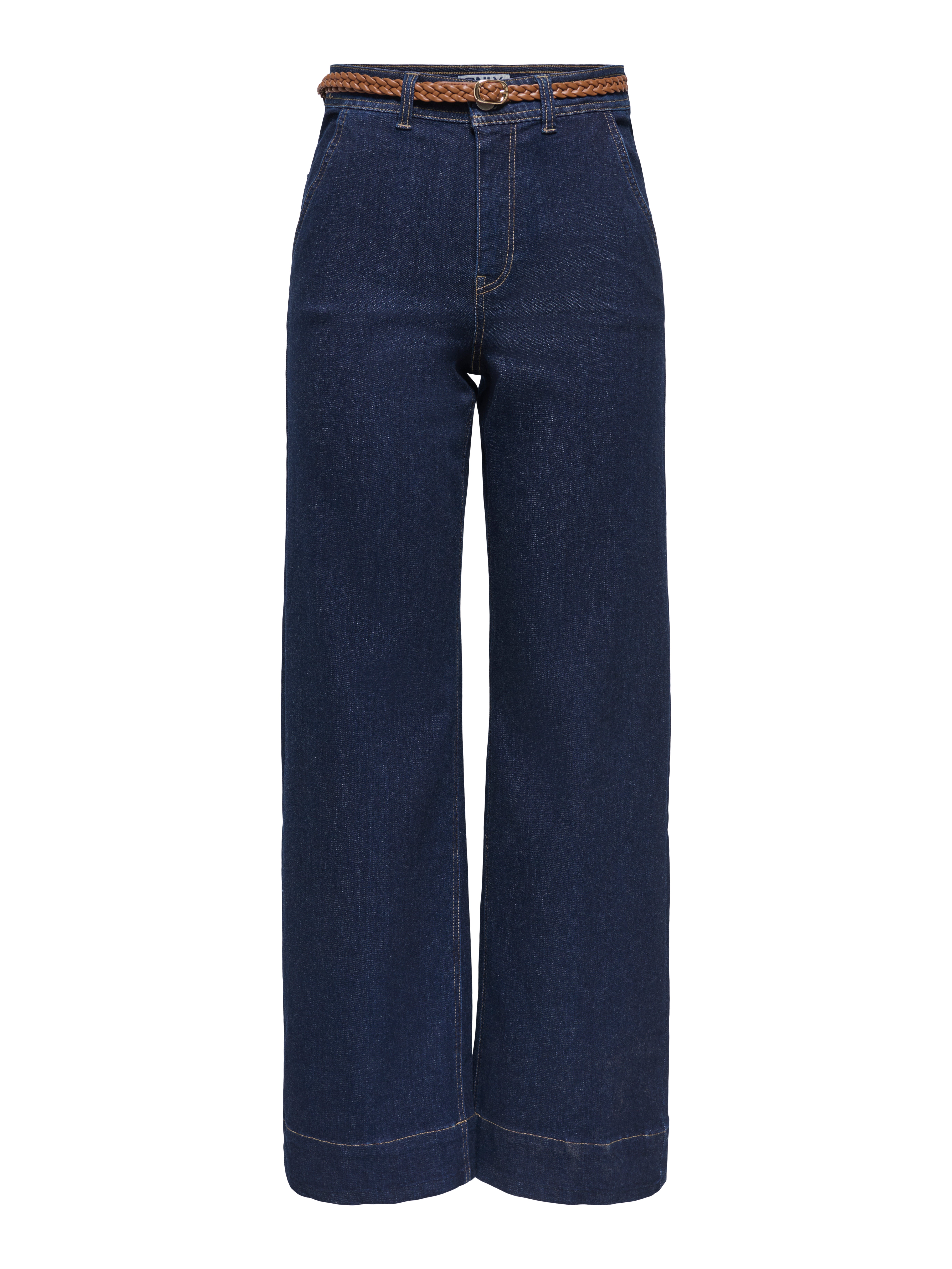 Thumbnail - Onlmadison Hohe Taille Weiter Beinschnitt Jeans