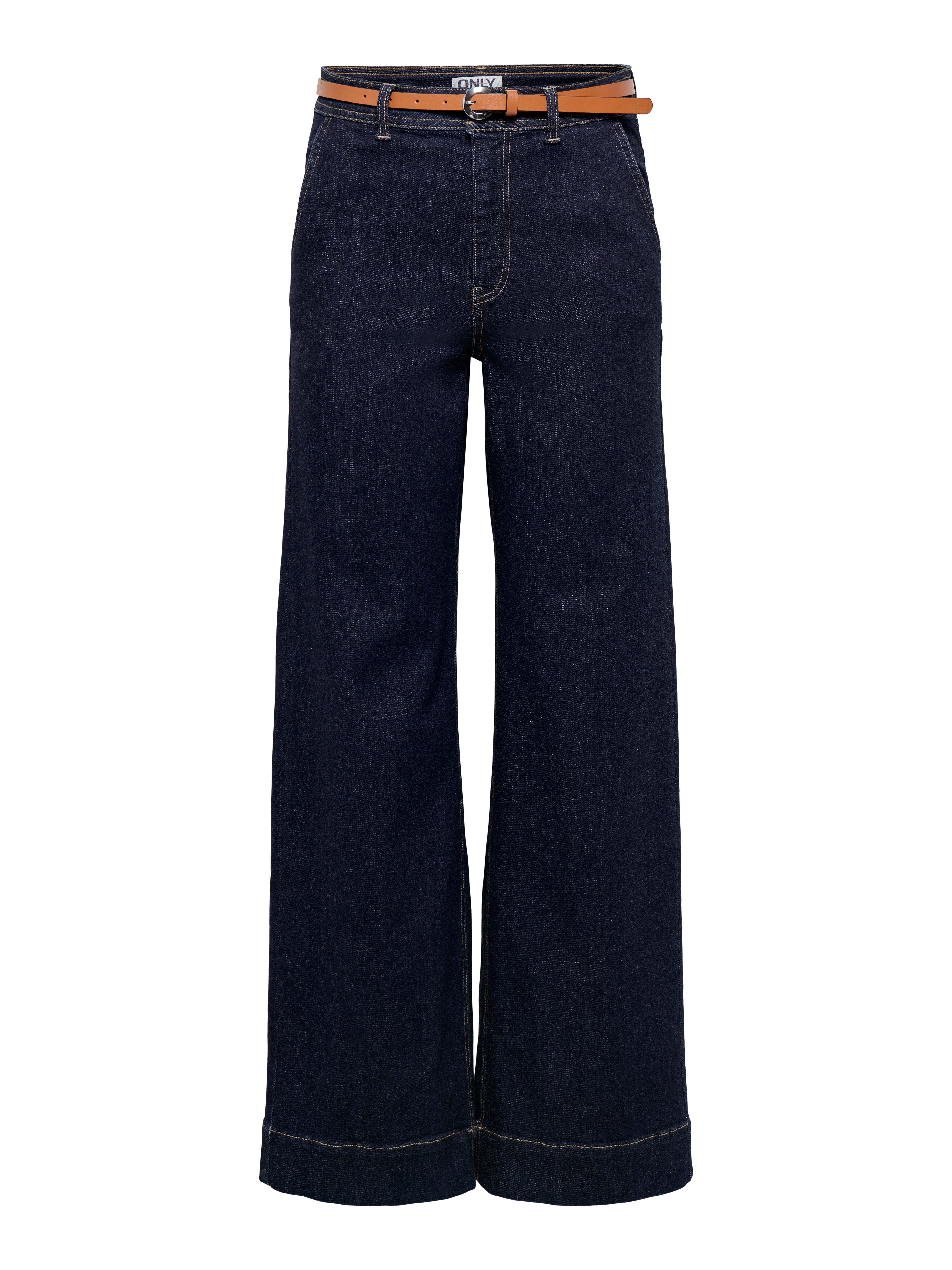 Thumbnail - Onlmadison Hohe Taille Weiter Beinschnitt Jeans