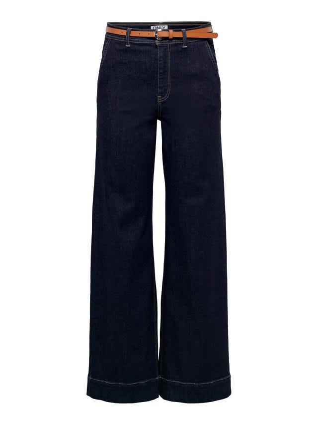 ONLY ONLMADISON Cintura alta Corte wide leg Vaqueros - 15370693