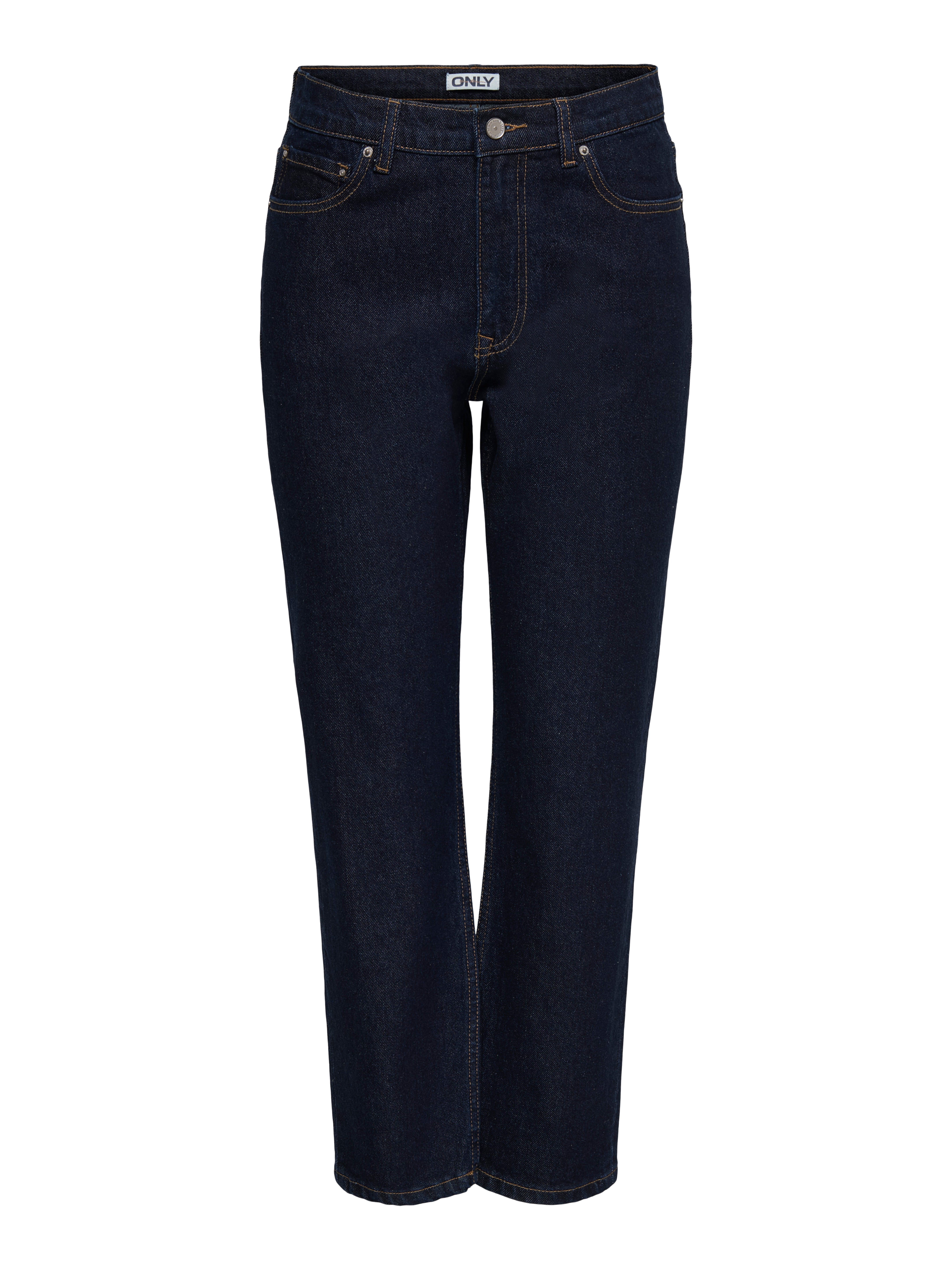 Thumbnail - Onlelisa Mittlere Taille Gerade Geschnitten Jeans