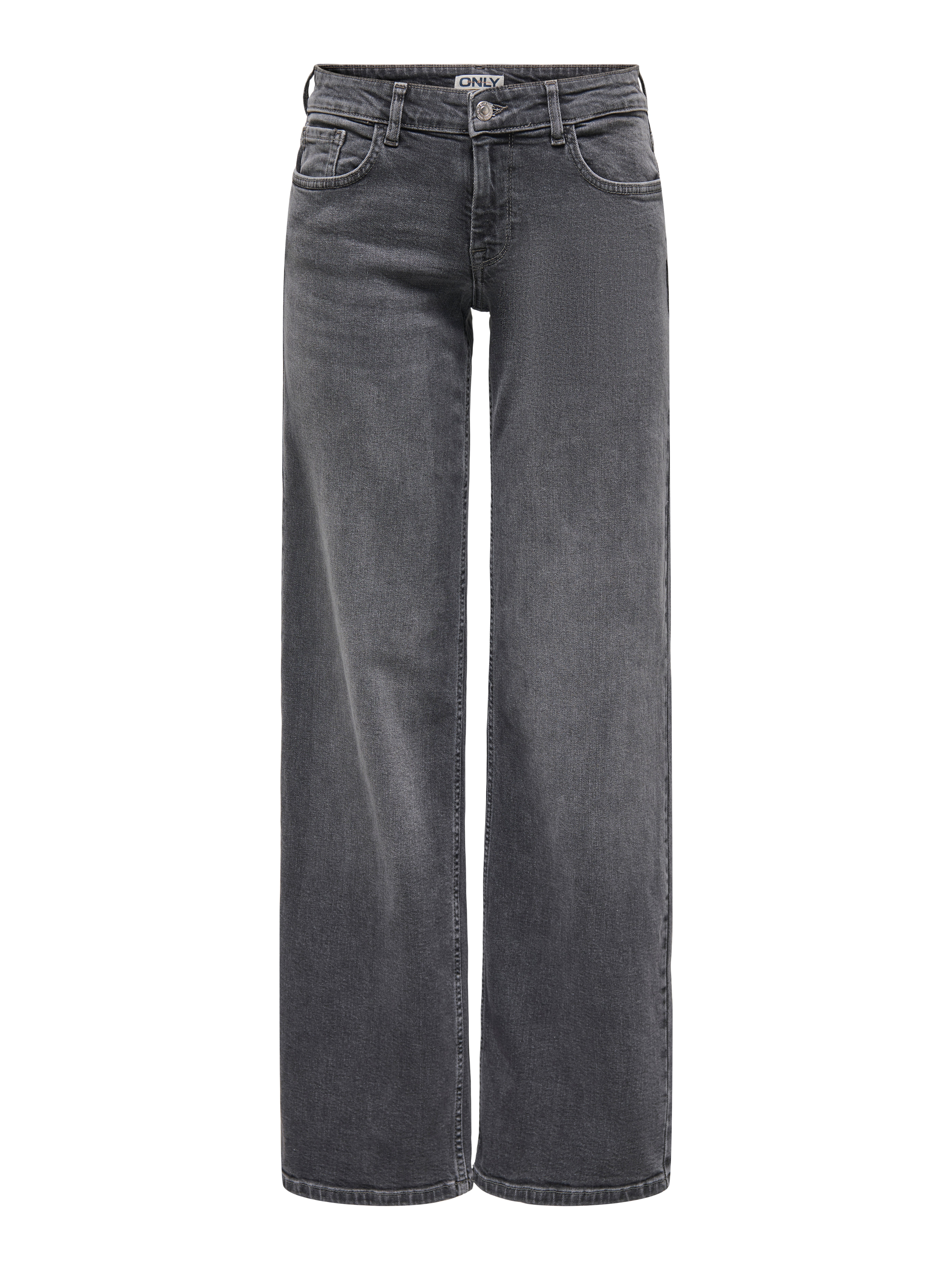 Thumbnail - Onljulles Niedrige Taille Weiter Beinschnitt Jeans