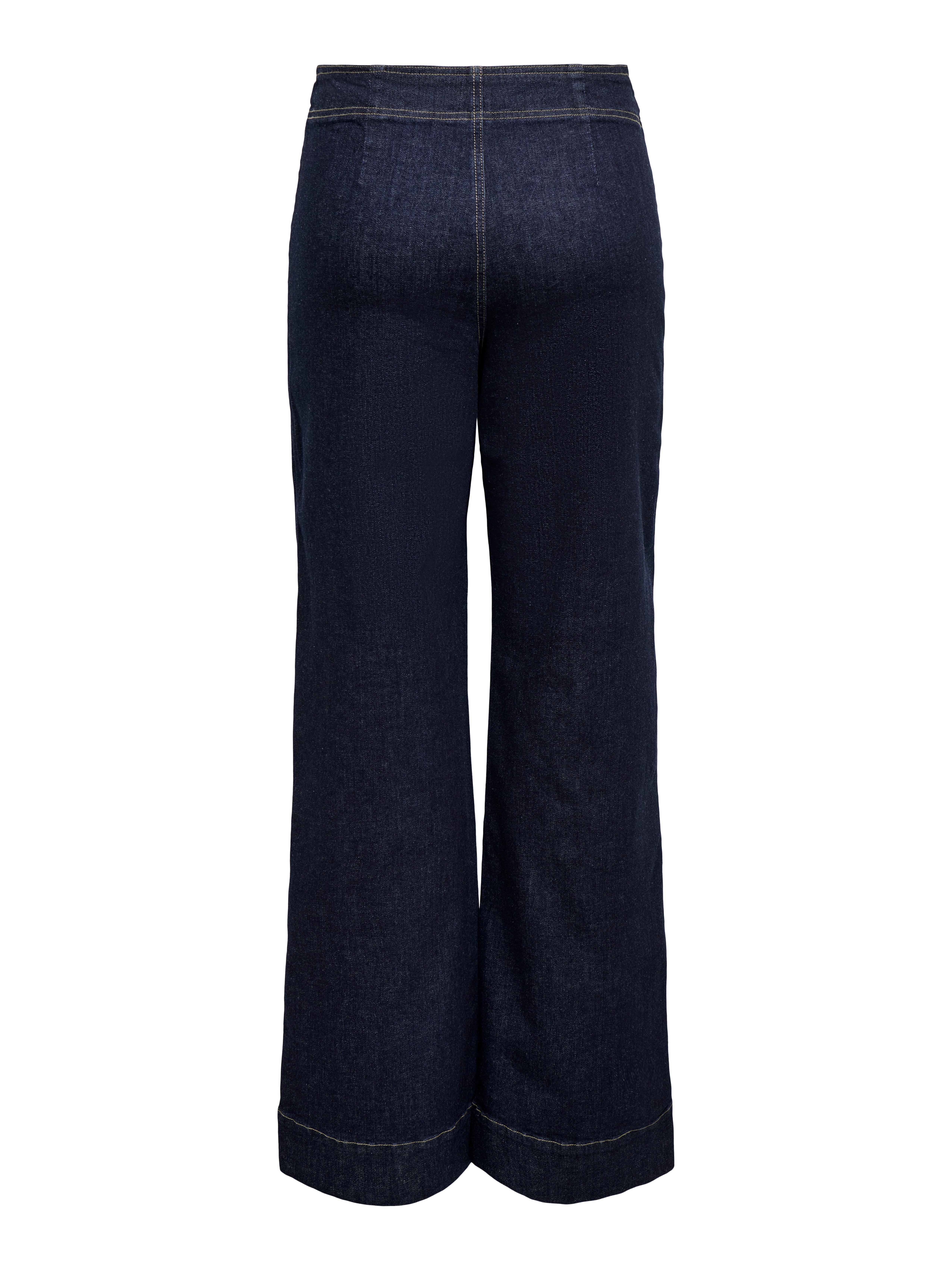 Thumbnail - Onlmadison Hohe Taille Weiter Beinschnitt Jeans