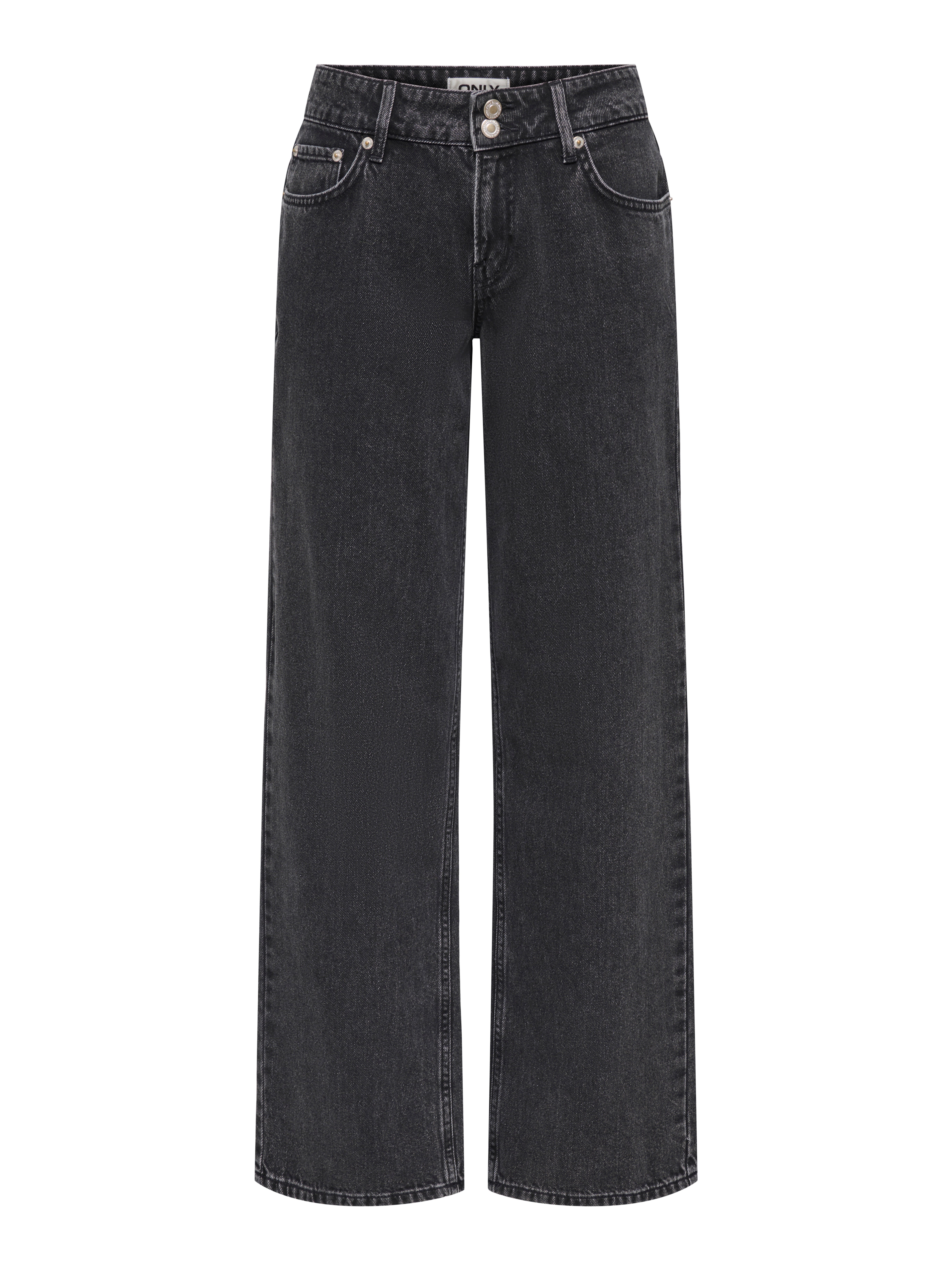 Thumbnail - Onlezra Niedrige Taille Weiter Beinschnitt Jeans