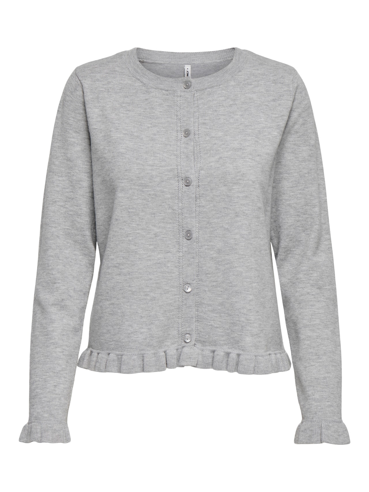 ONLY ONLCINDEREL Cardigan -Light Grey Melange - 15370855